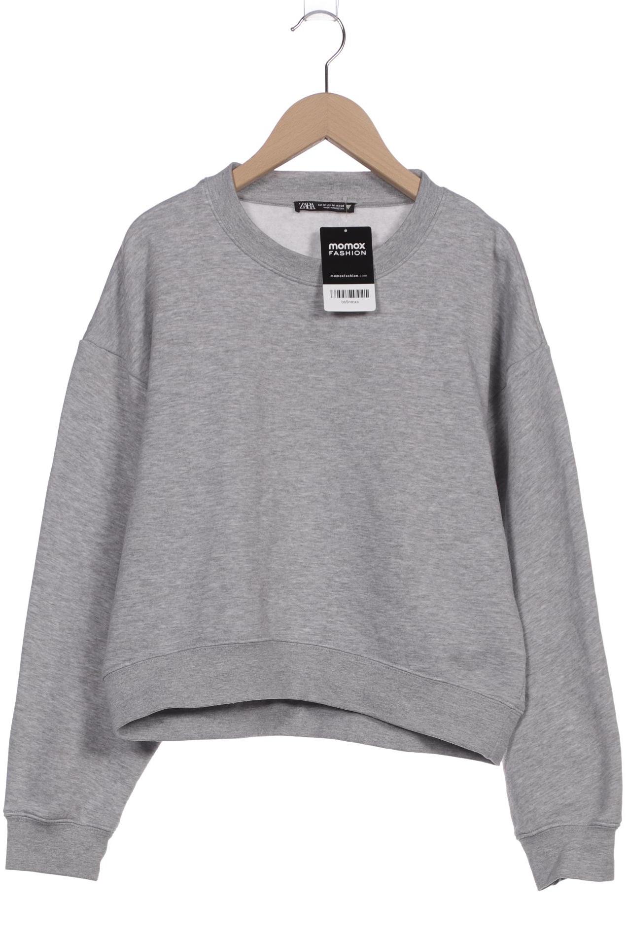 

Zara Damen Sweatshirt, grau, Gr. 38