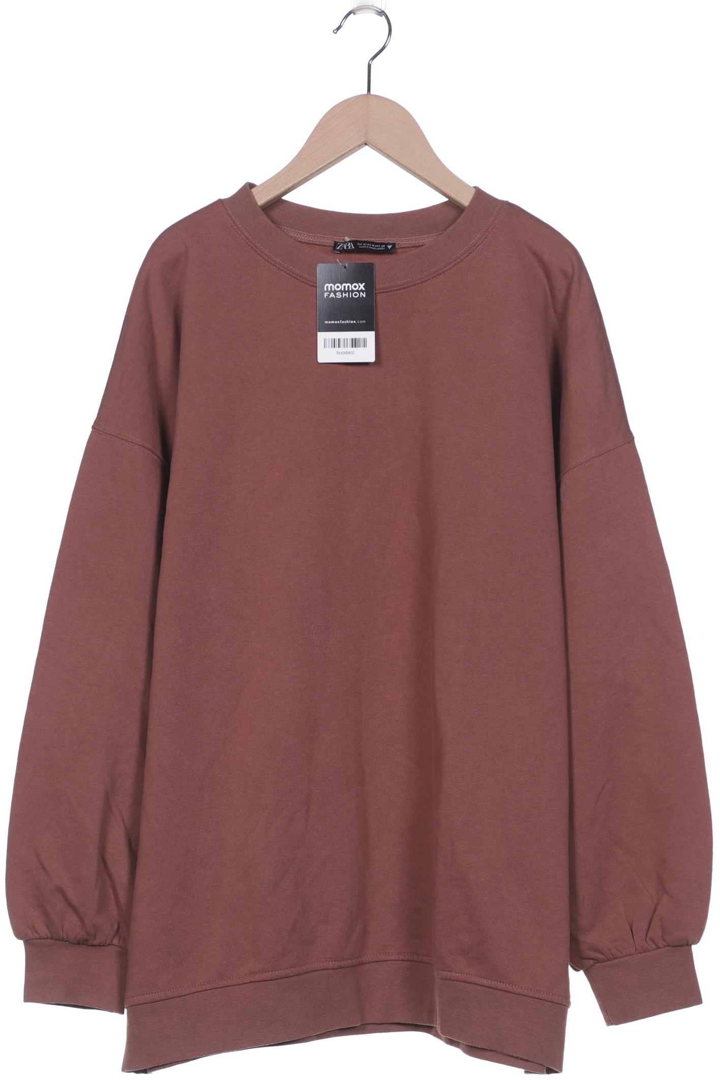 

ZARA Damen Sweatshirt, braun