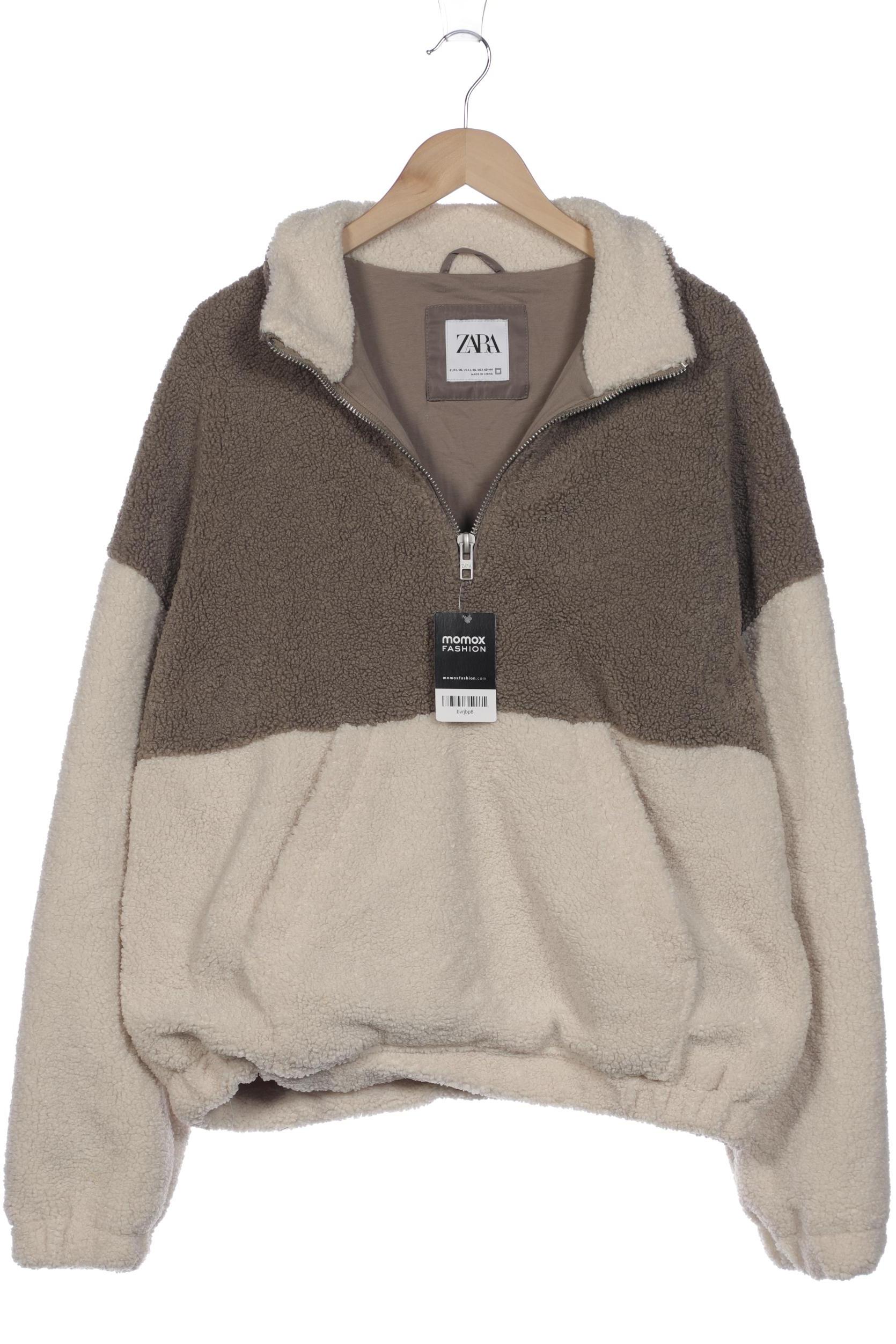 

ZARA Damen Sweatshirt, beige