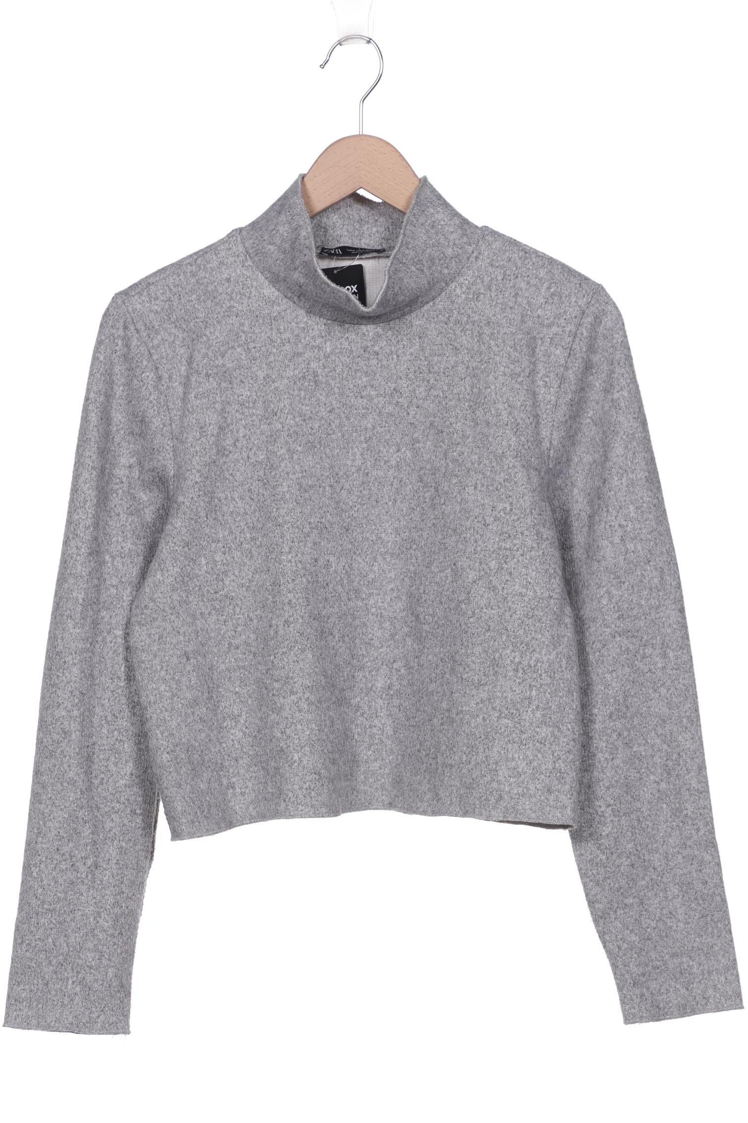 

ZARA Damen Sweatshirt, grau