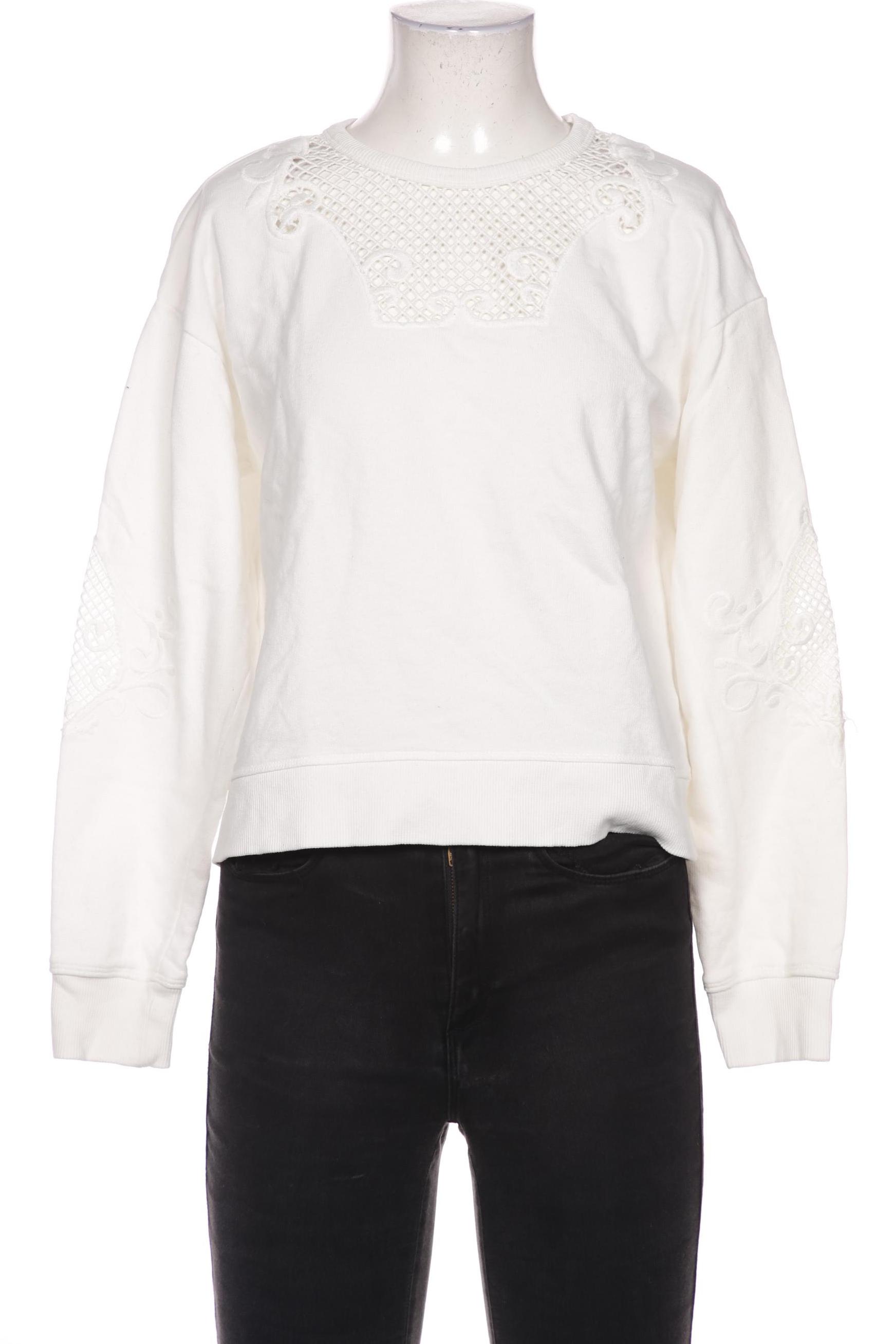 

Zara Damen Sweatshirt, weiß, Gr. 36