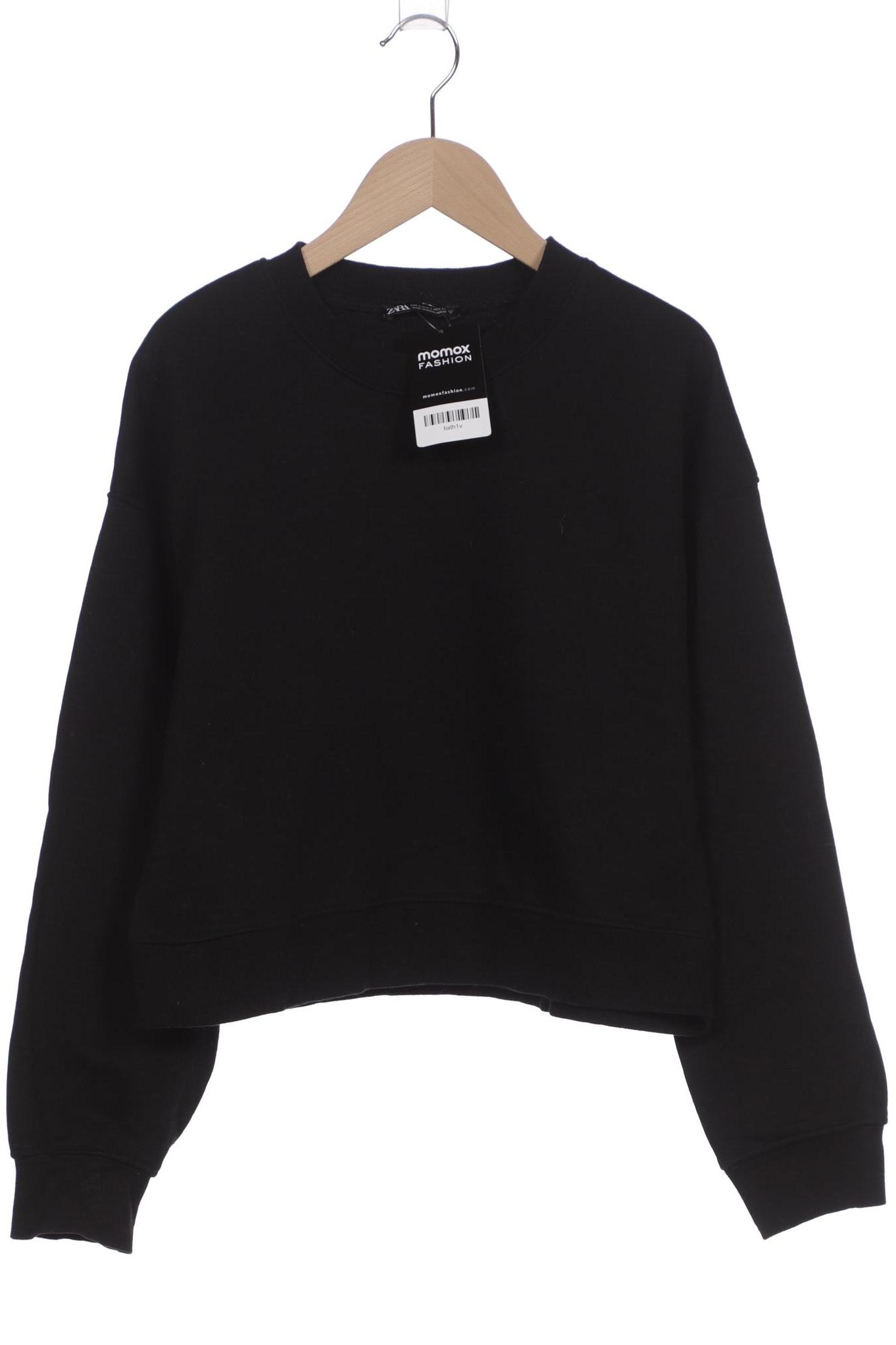 

Zara Damen Sweatshirt, schwarz, Gr. 36