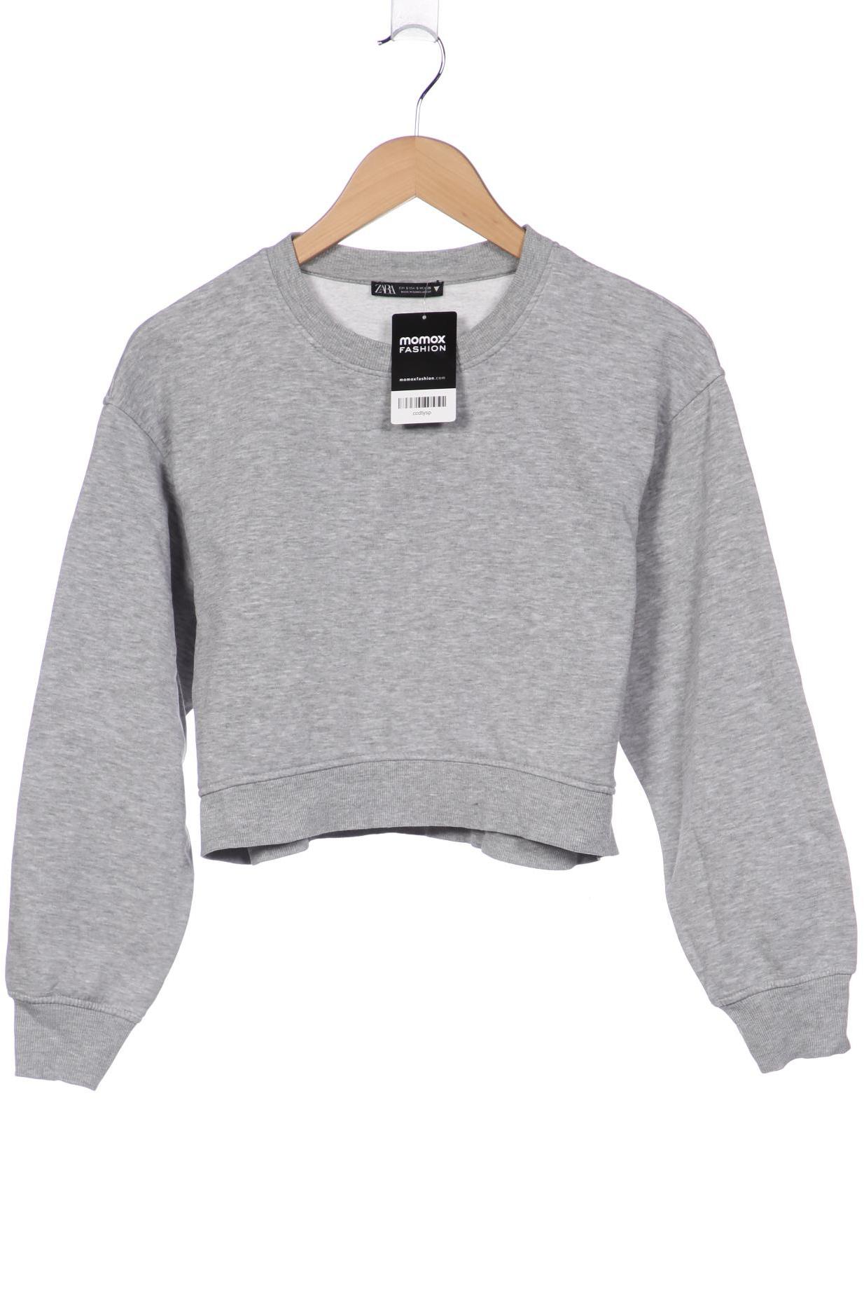 

ZARA Damen Sweatshirt, grau