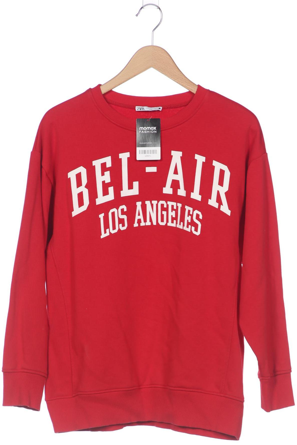 

Zara Damen Sweatshirt, rot, Gr. 36