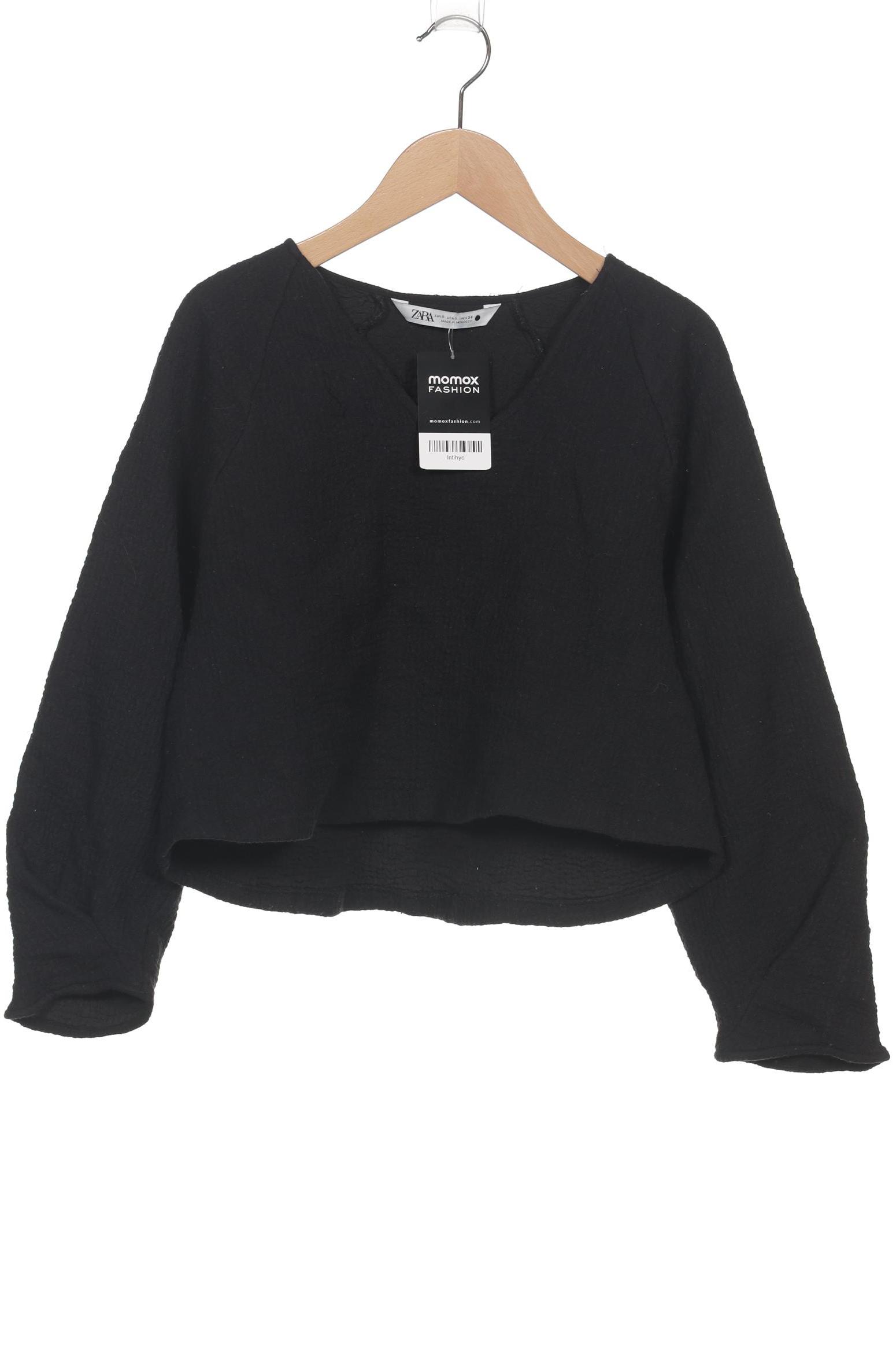 

Zara Damen Sweatshirt, schwarz, Gr. 36