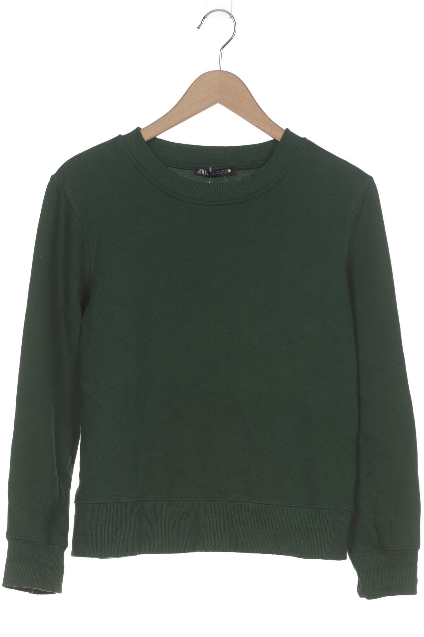 

Zara Damen Sweatshirt, grün, Gr. 36