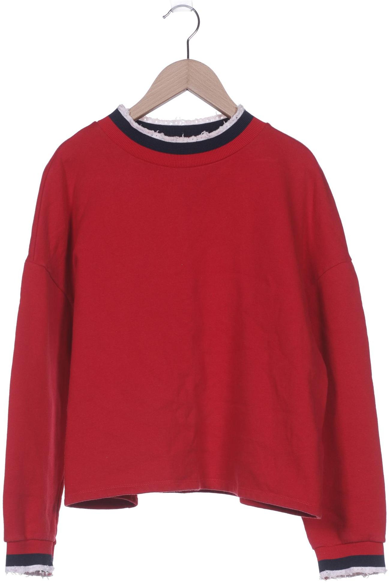 

ZARA Damen Sweatshirt, rot
