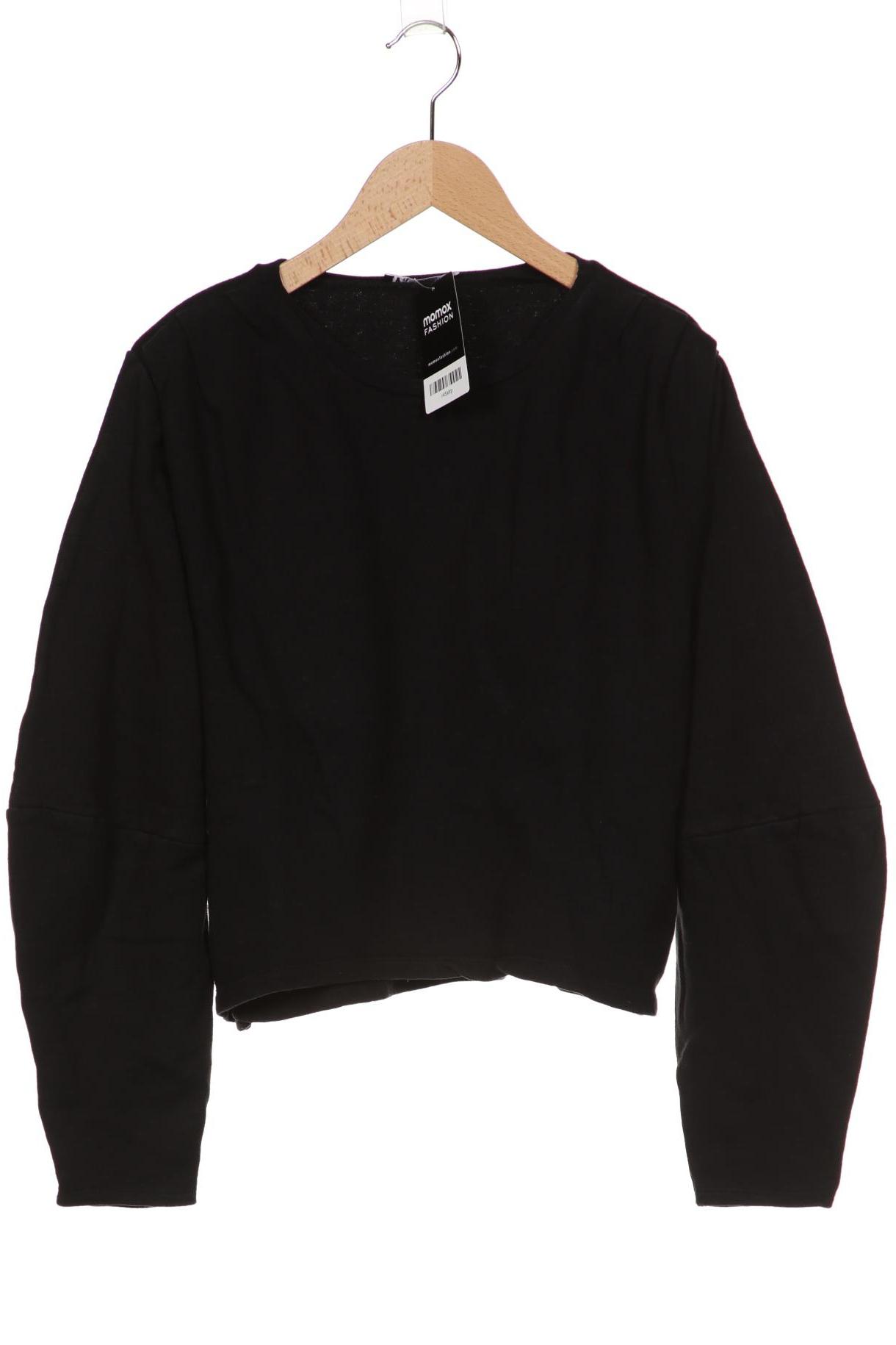 

ZARA Damen Sweatshirt, schwarz