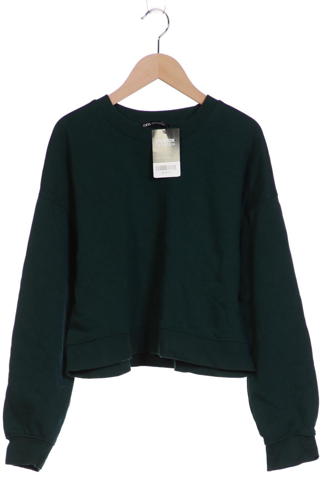 

ZARA Damen Sweatshirt, grün