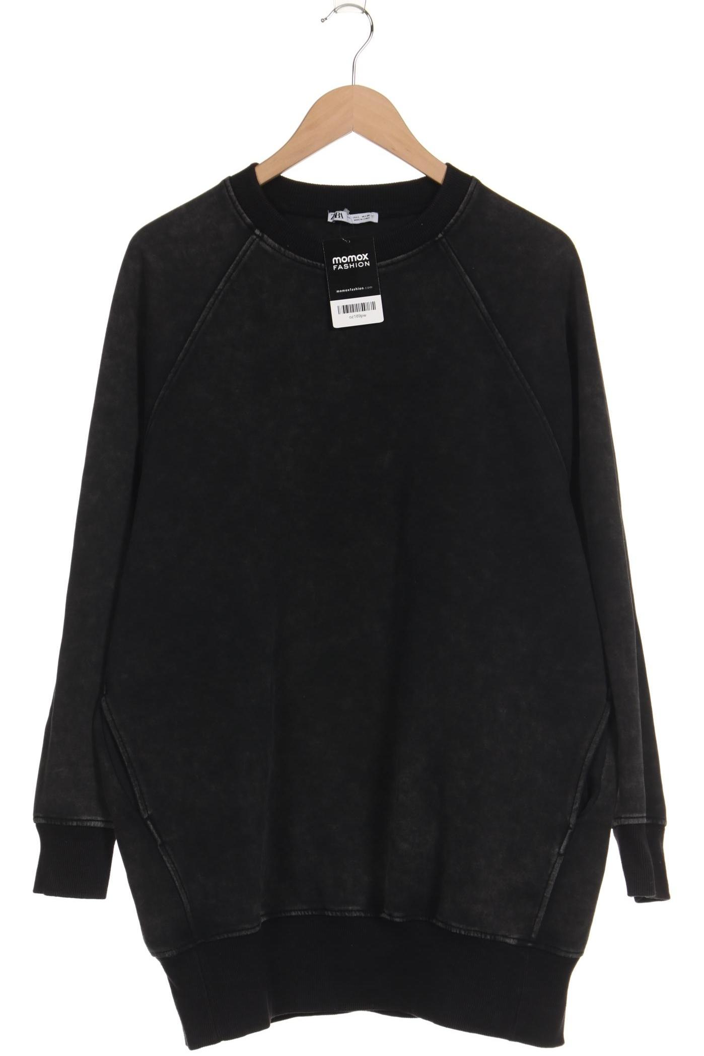 

Zara Damen Sweatshirt, schwarz, Gr. 42