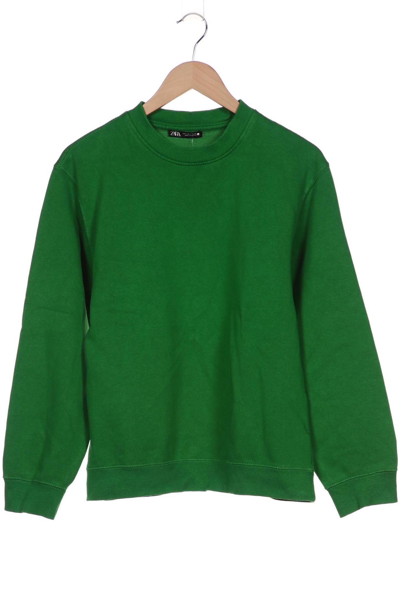 

Zara Damen Sweatshirt, grün, Gr. 38
