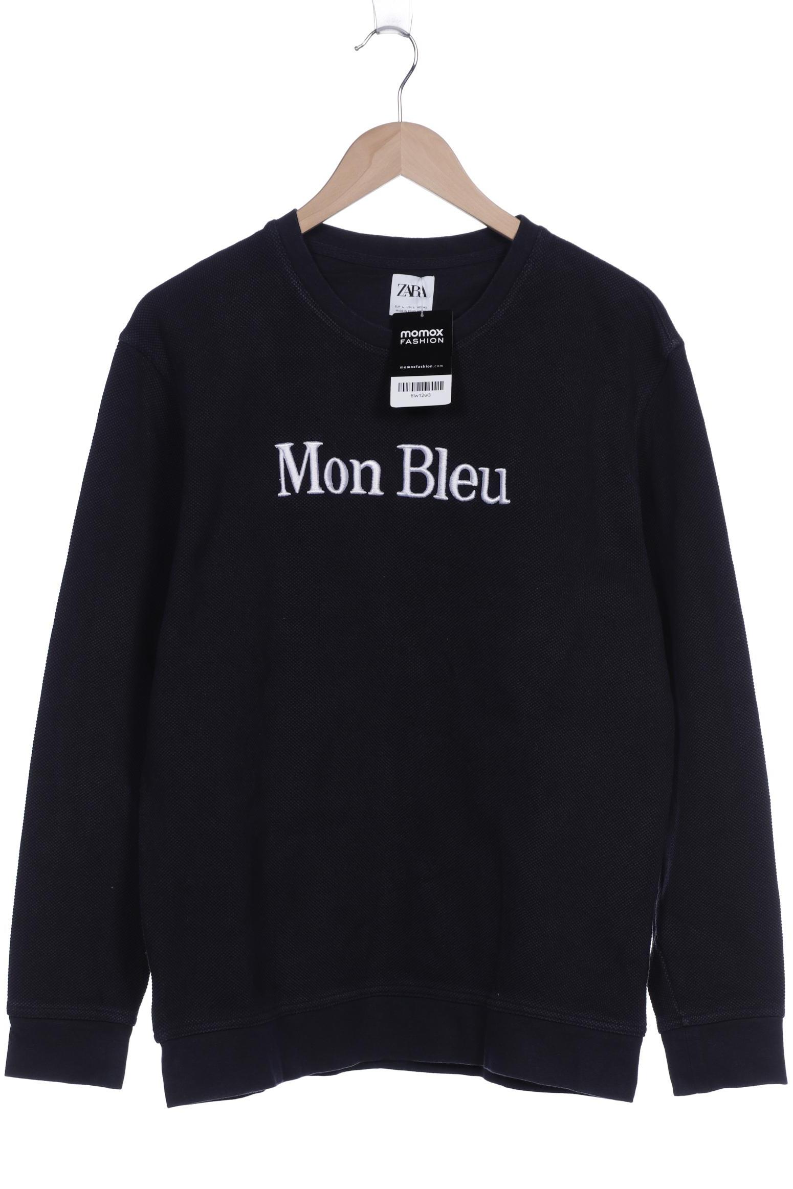 

Zara Damen Sweatshirt, marineblau, Gr. 42