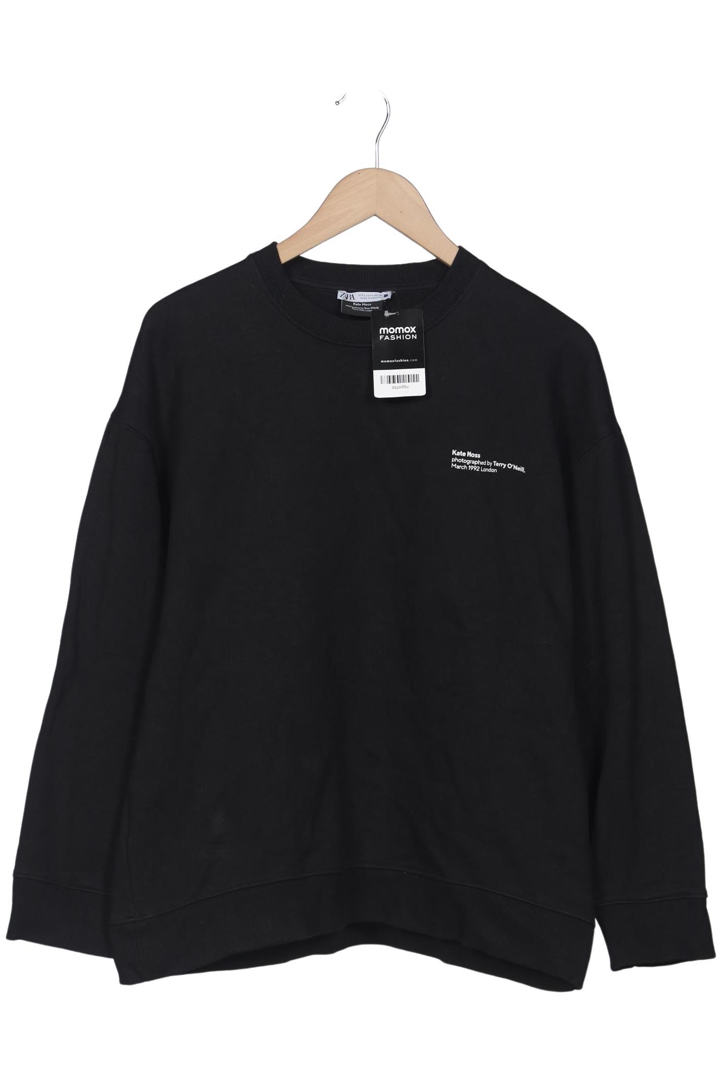 

Zara Damen Sweatshirt, schwarz, Gr. 42