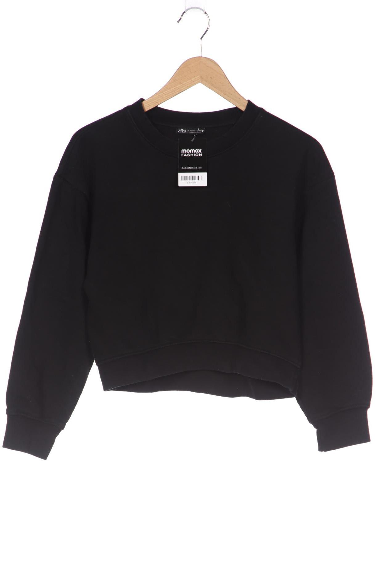 

Zara Damen Sweatshirt, schwarz, Gr. 36