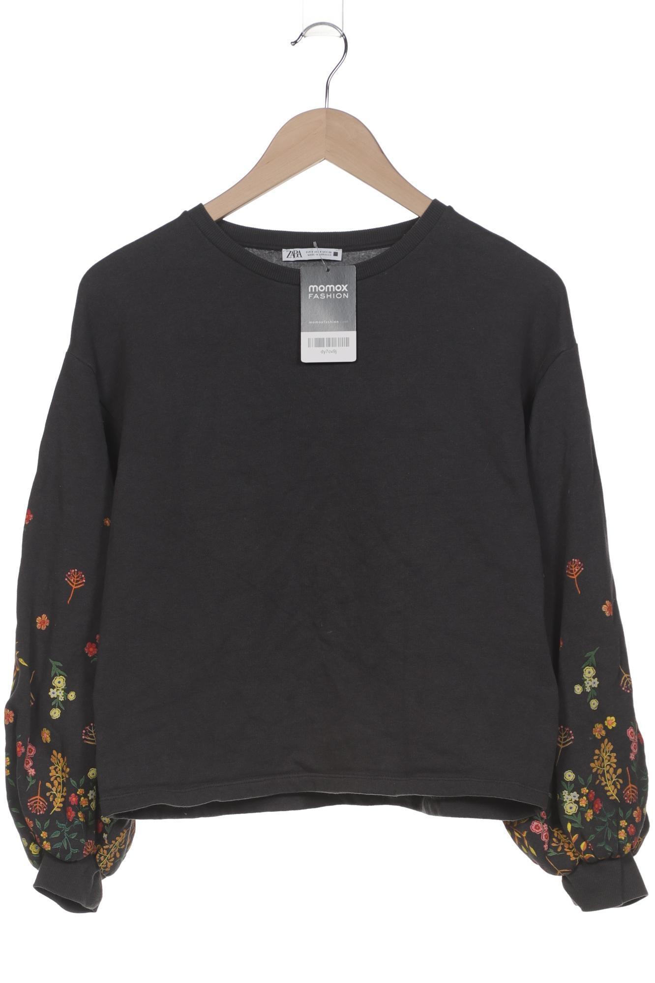 

Zara Damen Sweatshirt, grau, Gr. 36