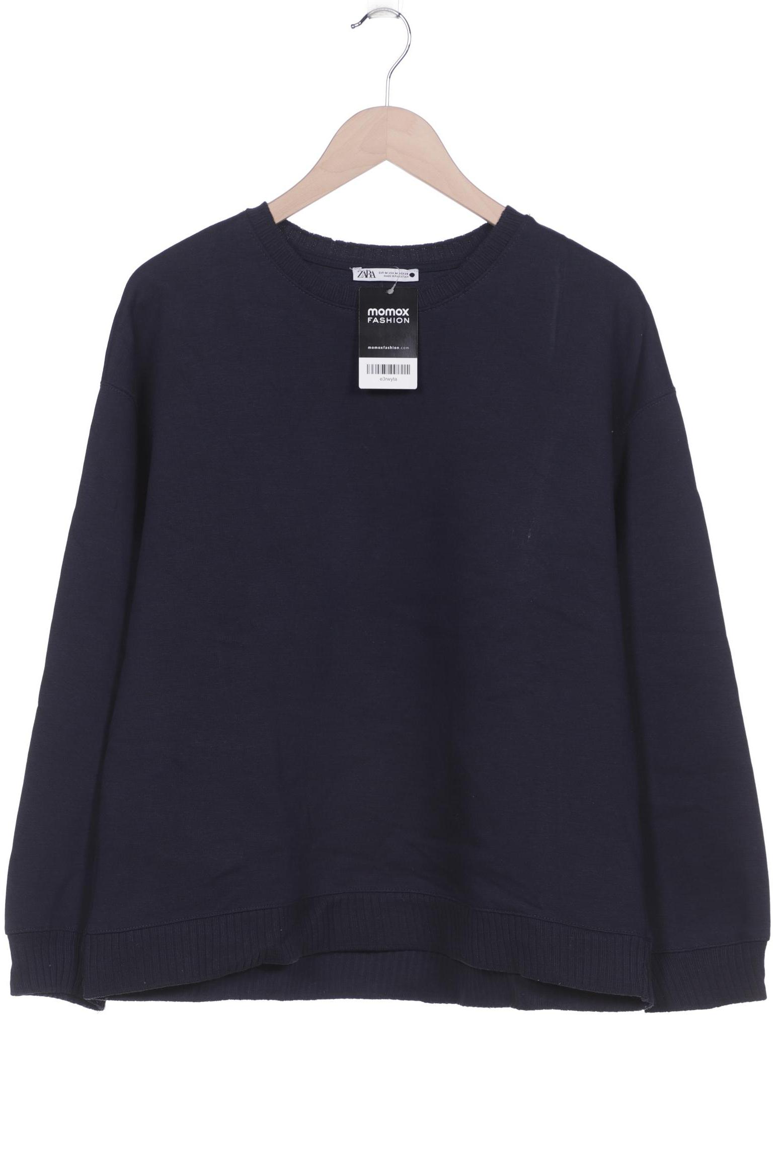 

ZARA Damen Sweatshirt, marineblau