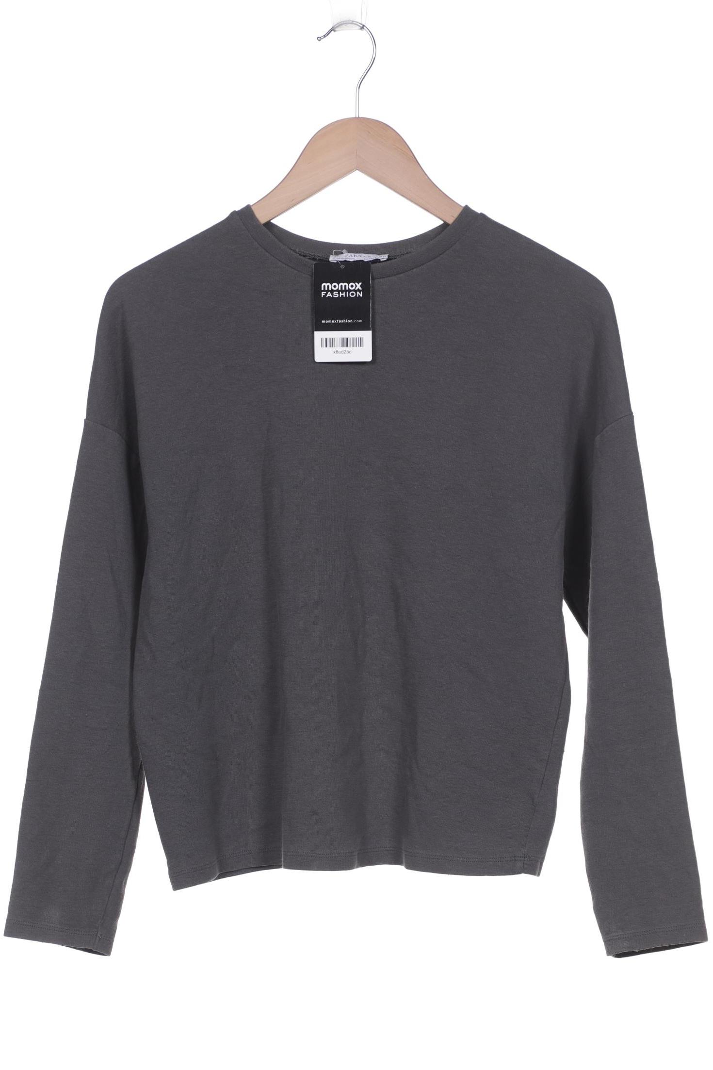 

Zara Damen Sweatshirt, grau, Gr. 36
