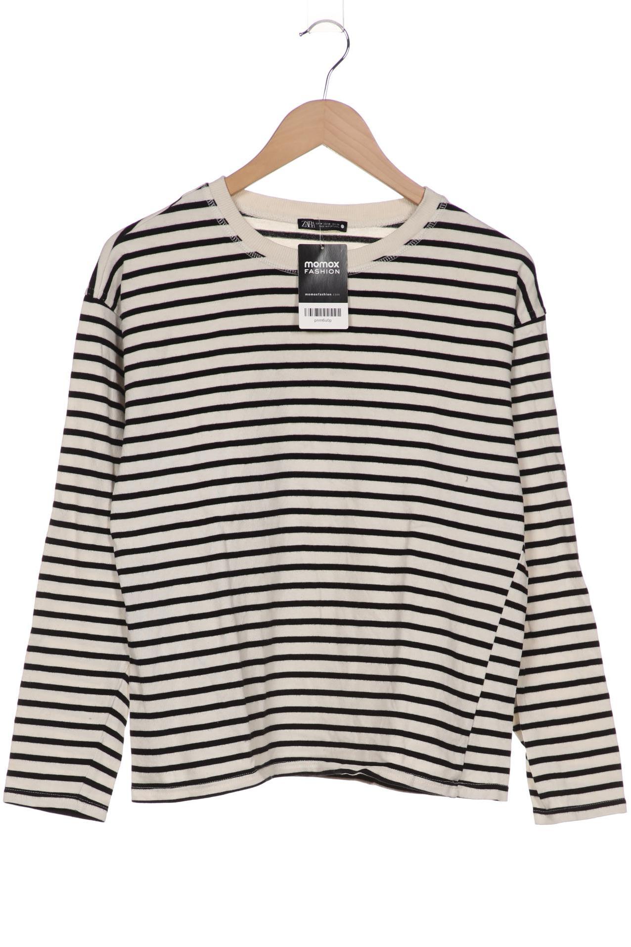 

Zara Damen Sweatshirt, cremeweiß, Gr. 38