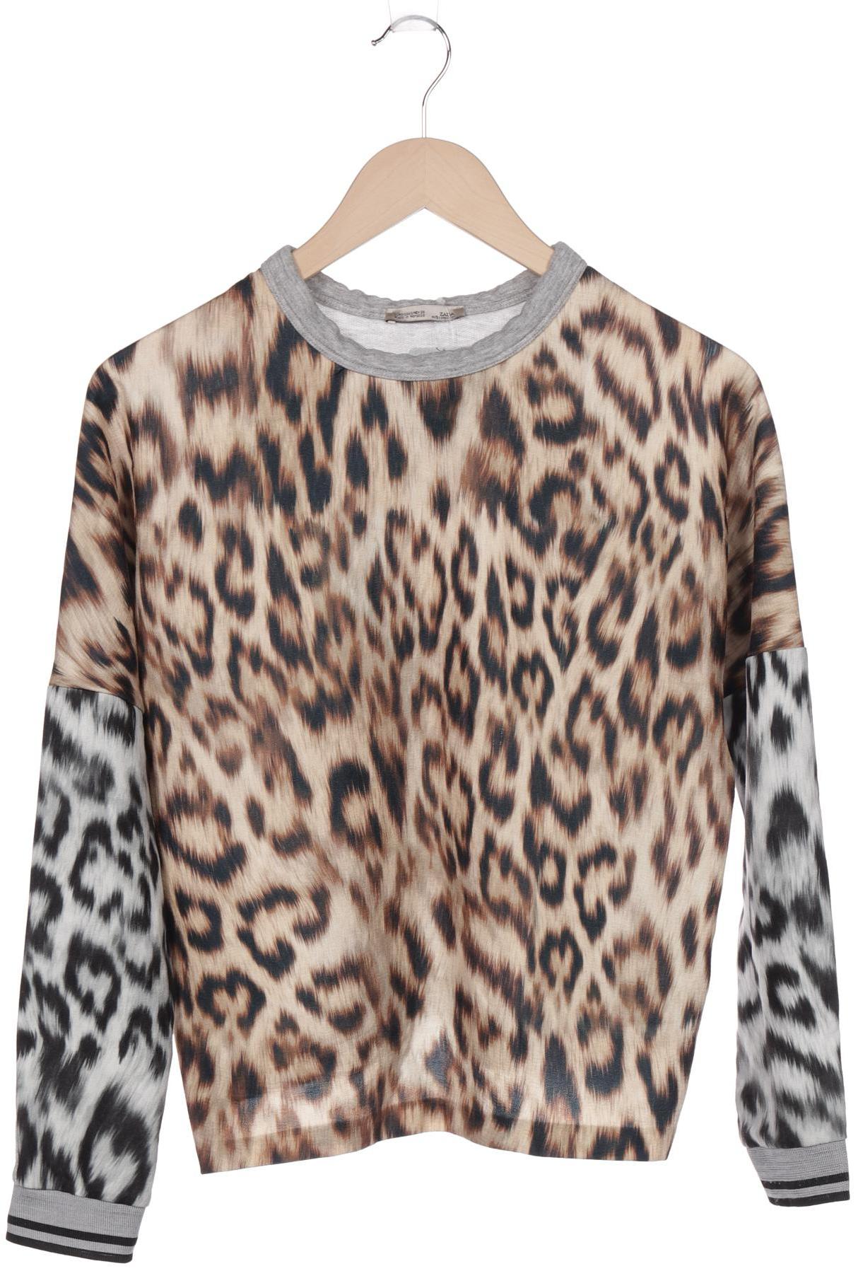 

ZARA Damen Sweatshirt, beige