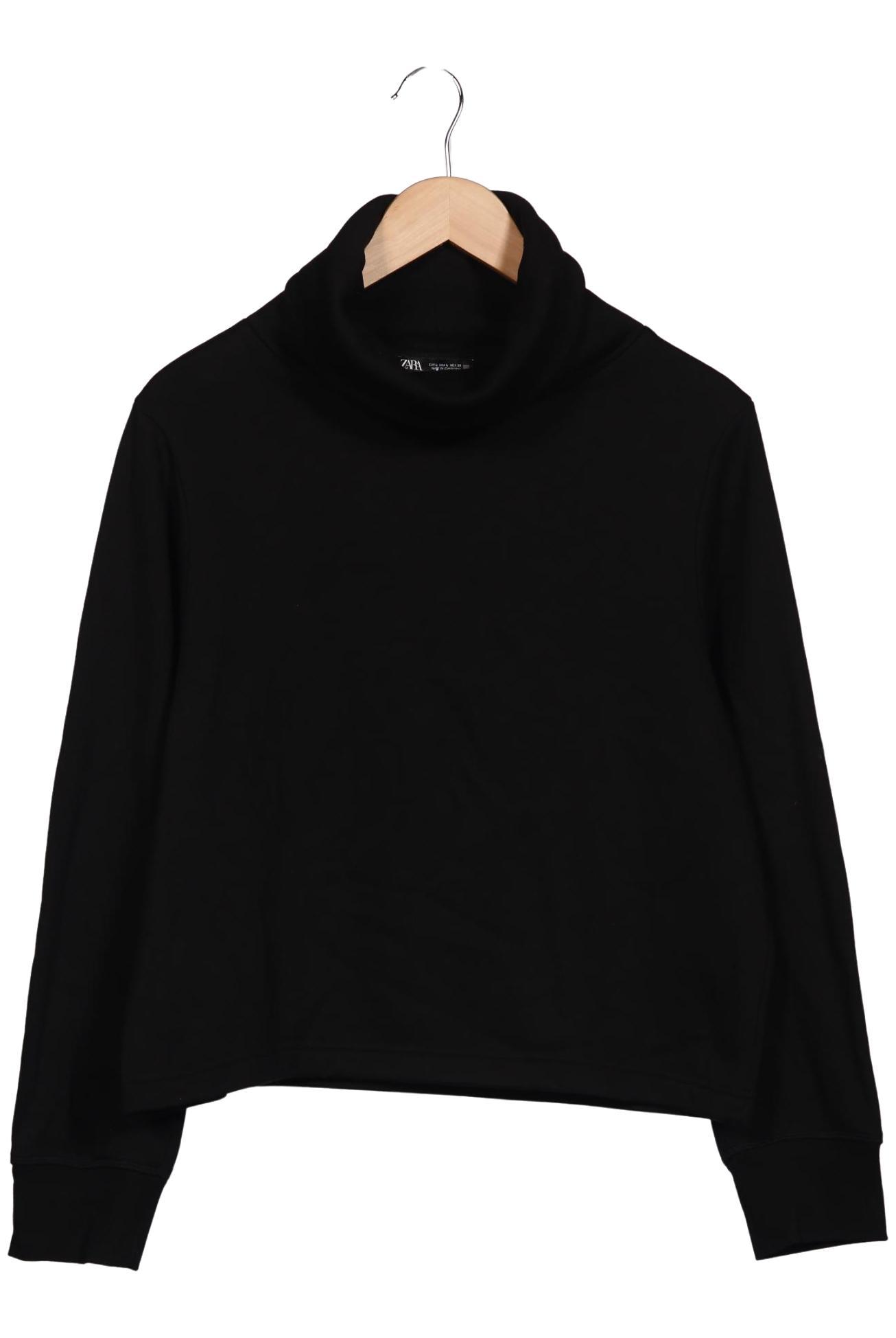 

Zara Damen Sweatshirt, schwarz, Gr. 42