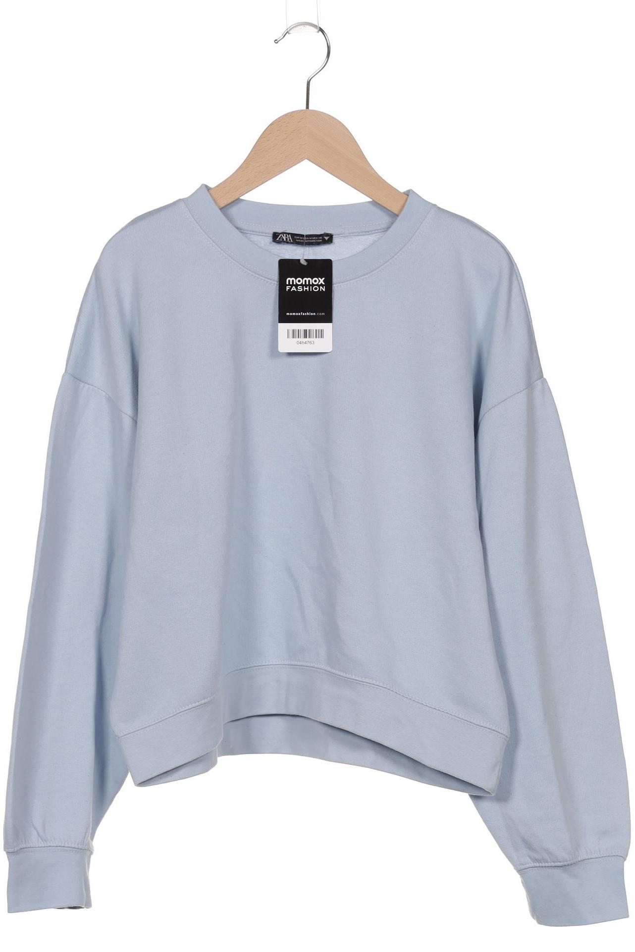 

Zara Damen Sweatshirt, hellblau, Gr. 38