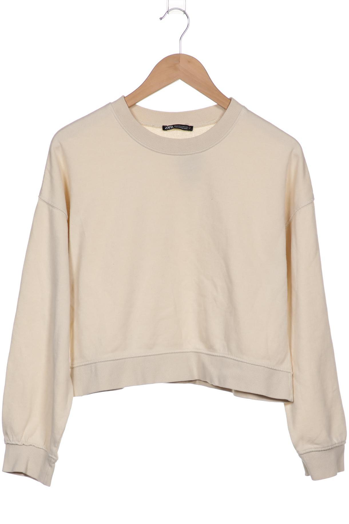 

ZARA Damen Sweatshirt, beige