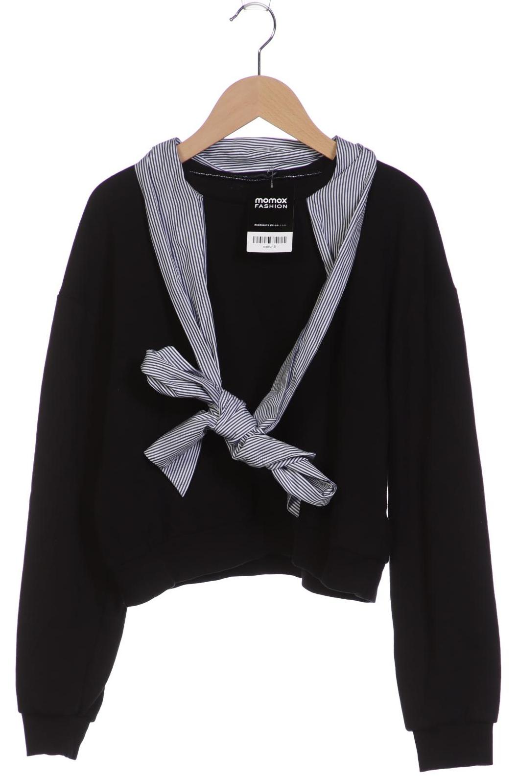 

ZARA Damen Sweatshirt, schwarz