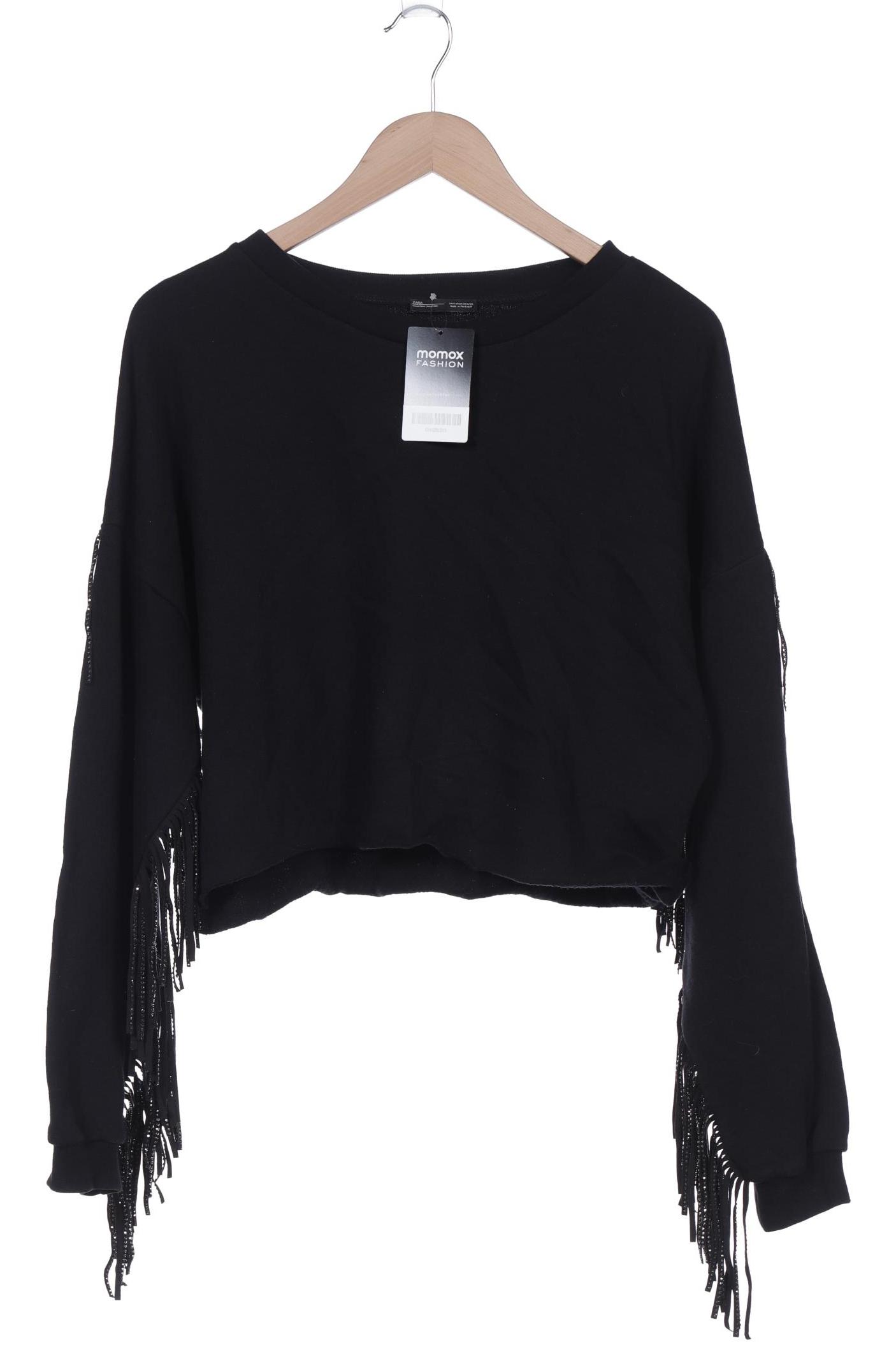 

Zara Damen Sweatshirt, schwarz, Gr. 36