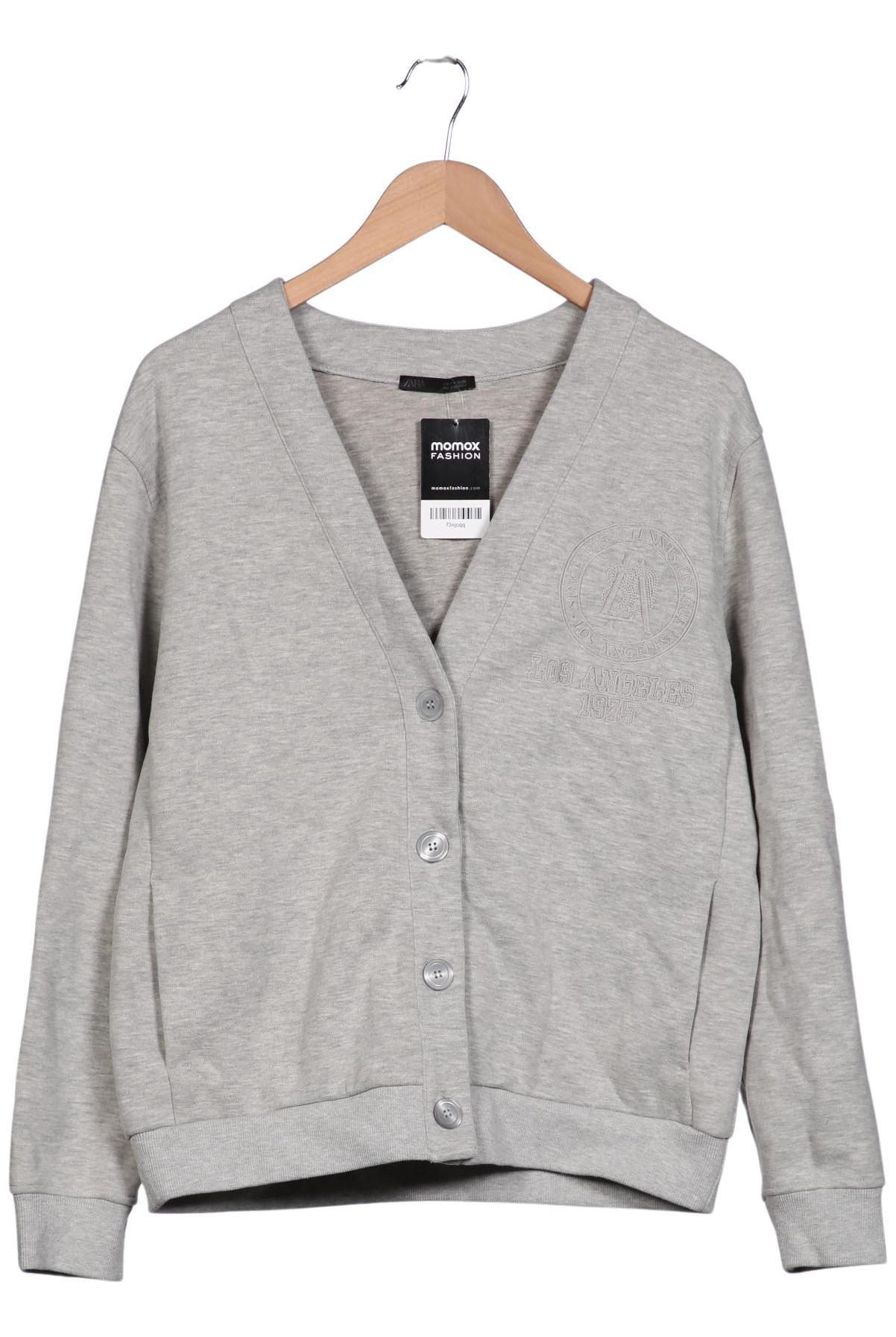 

Zara Damen Sweatshirt, grau, Gr. 36