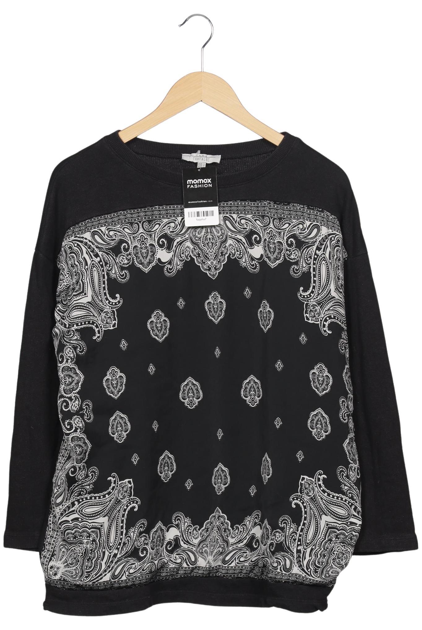 

Zara Damen Sweatshirt, schwarz, Gr. 36