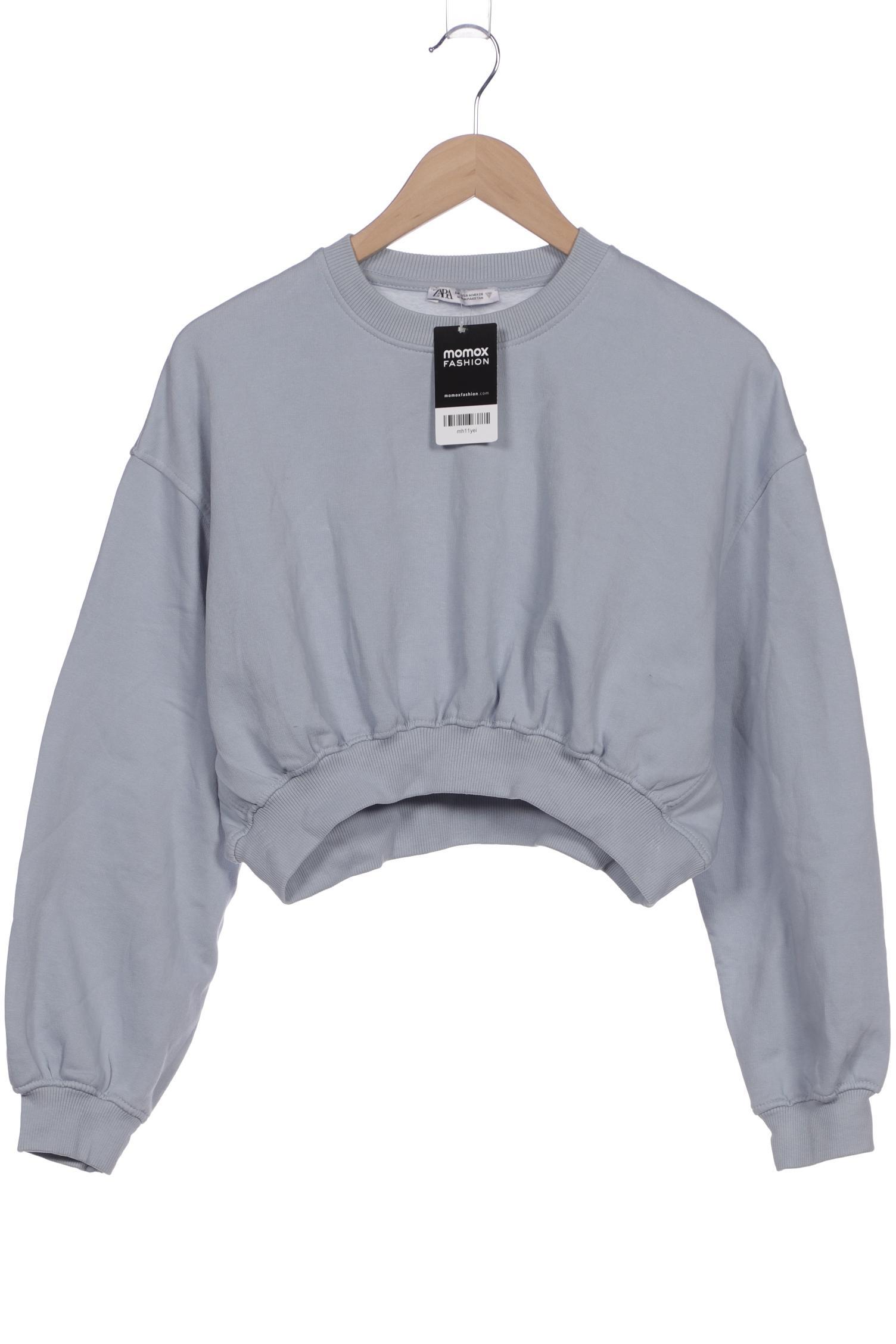 

Zara Damen Sweatshirt, hellblau, Gr. 38