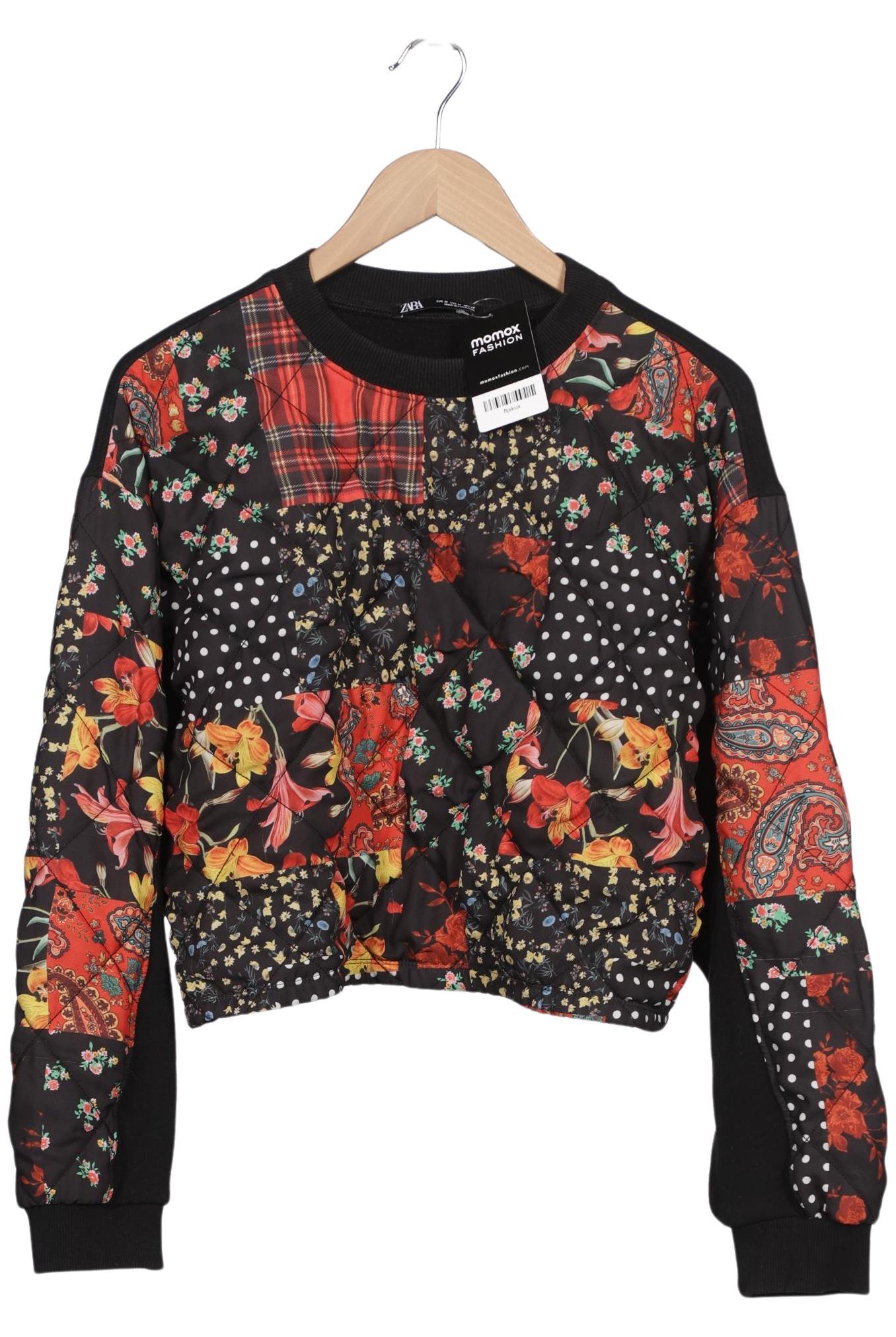

Zara Damen Sweatshirt, schwarz, Gr. 38