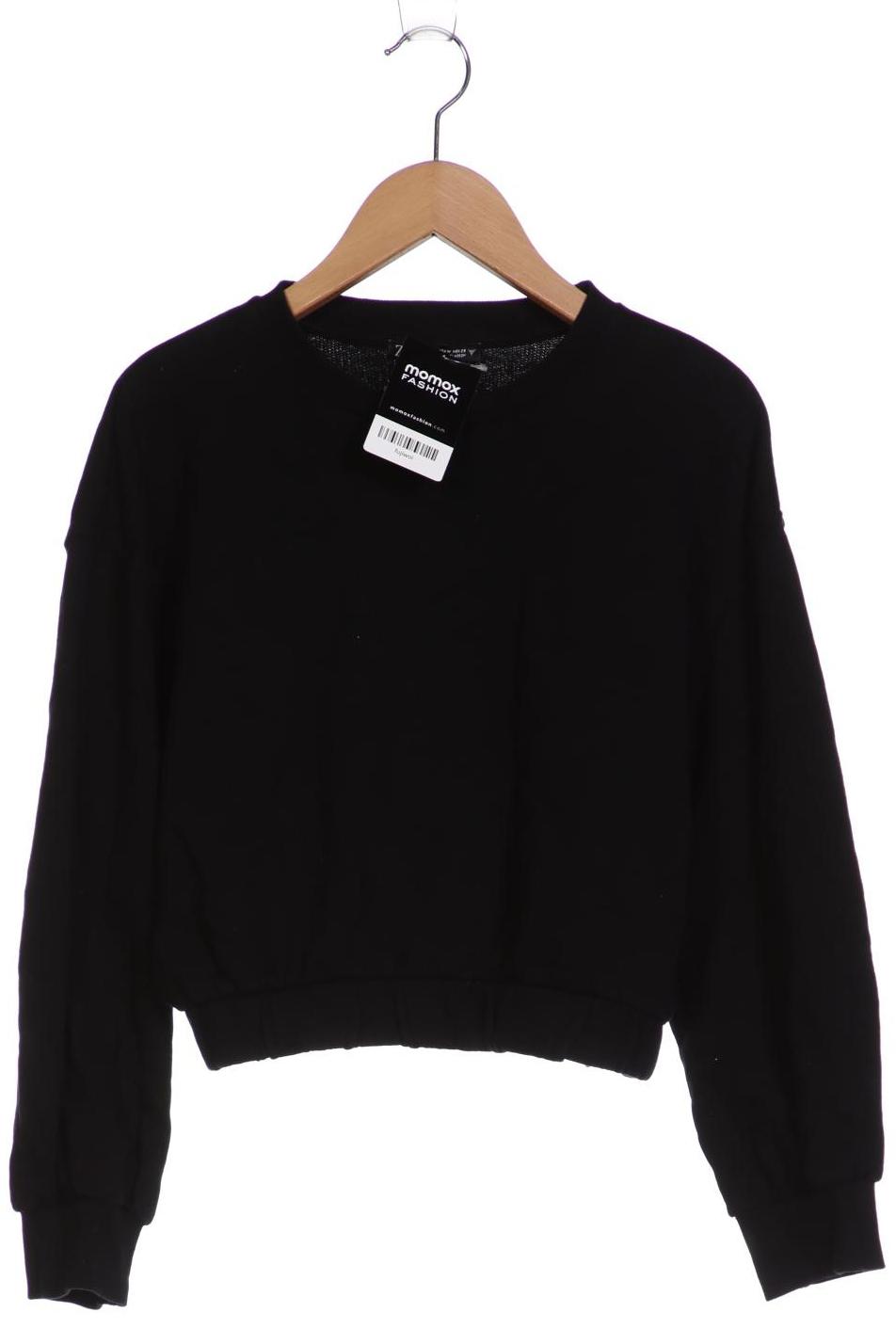 

ZARA Damen Sweatshirt, schwarz
