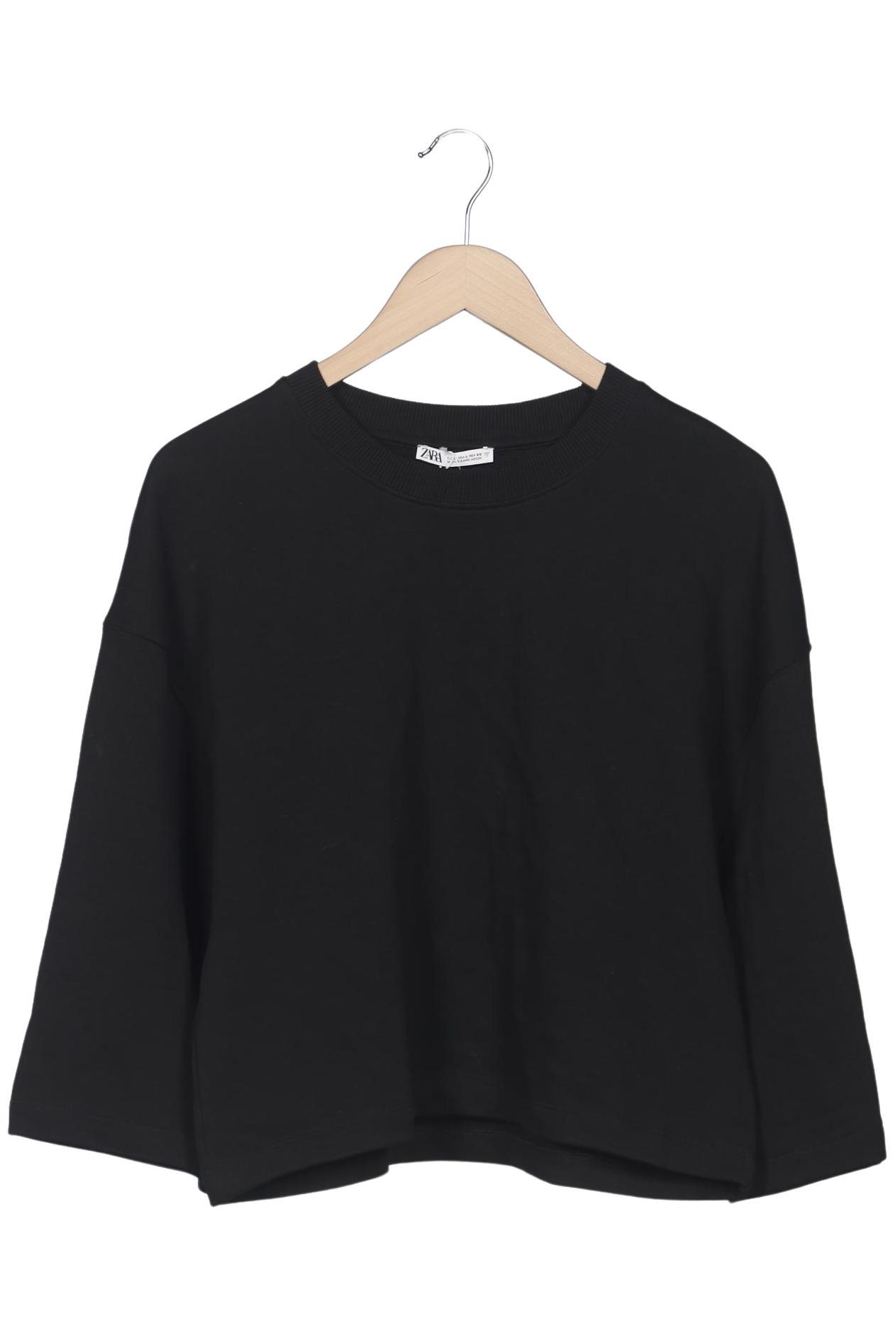 

Zara Damen Sweatshirt, schwarz, Gr. 42