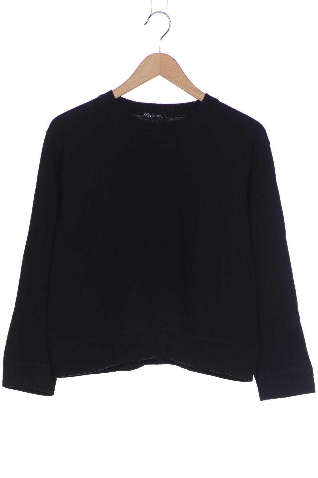 

Zara Damen Sweatshirt, schwarz, Gr. 38