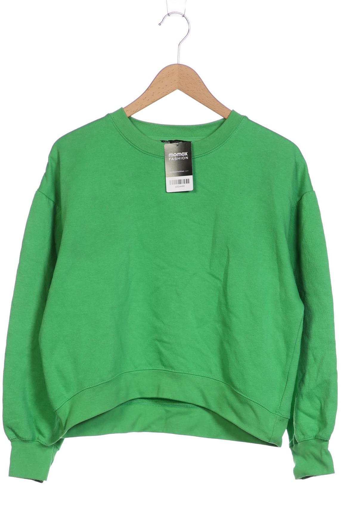 

Zara Damen Sweatshirt, grün, Gr. 42