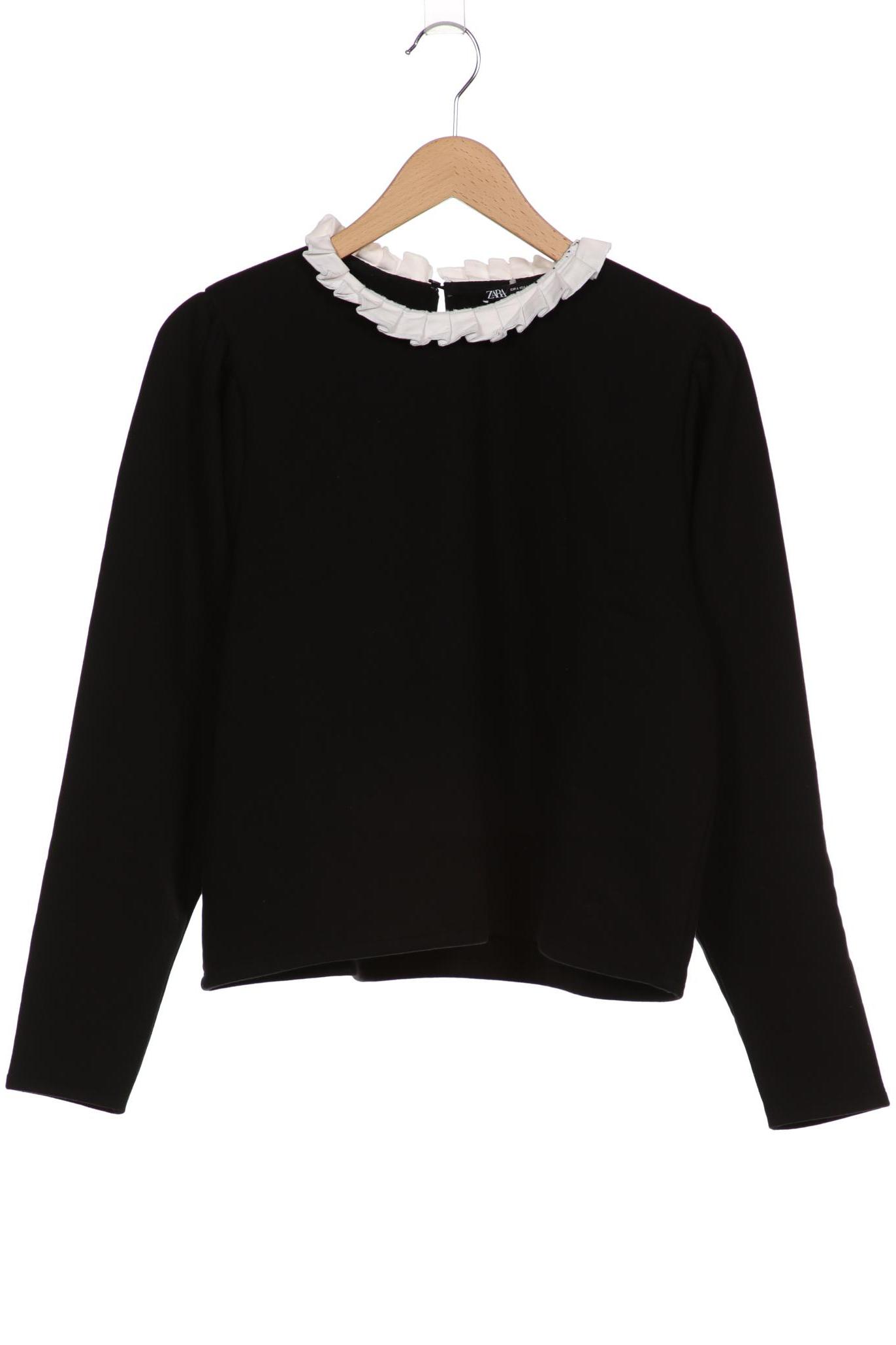 

Zara Damen Sweatshirt, schwarz, Gr. 42