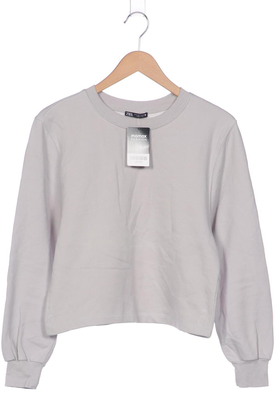 

Zara Damen Sweatshirt, grau, Gr. 36