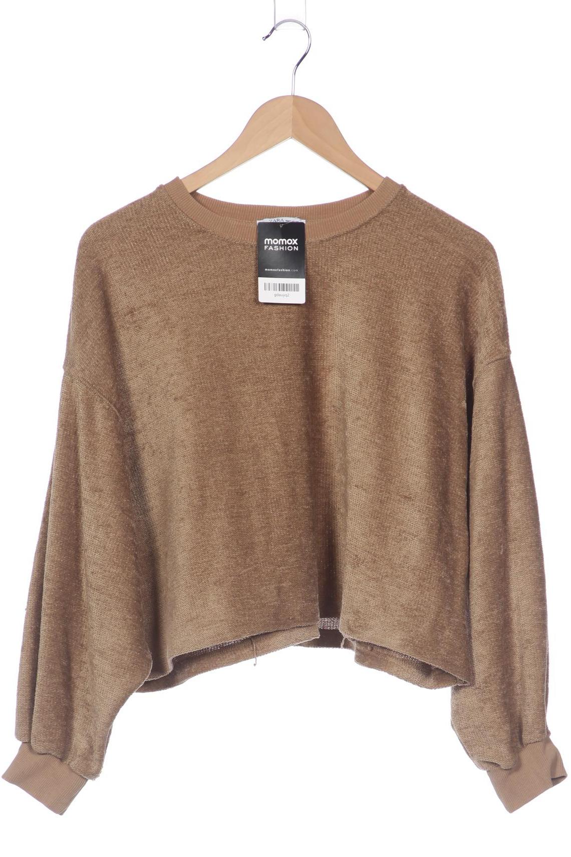 

Zara Damen Sweatshirt, braun, Gr. 38
