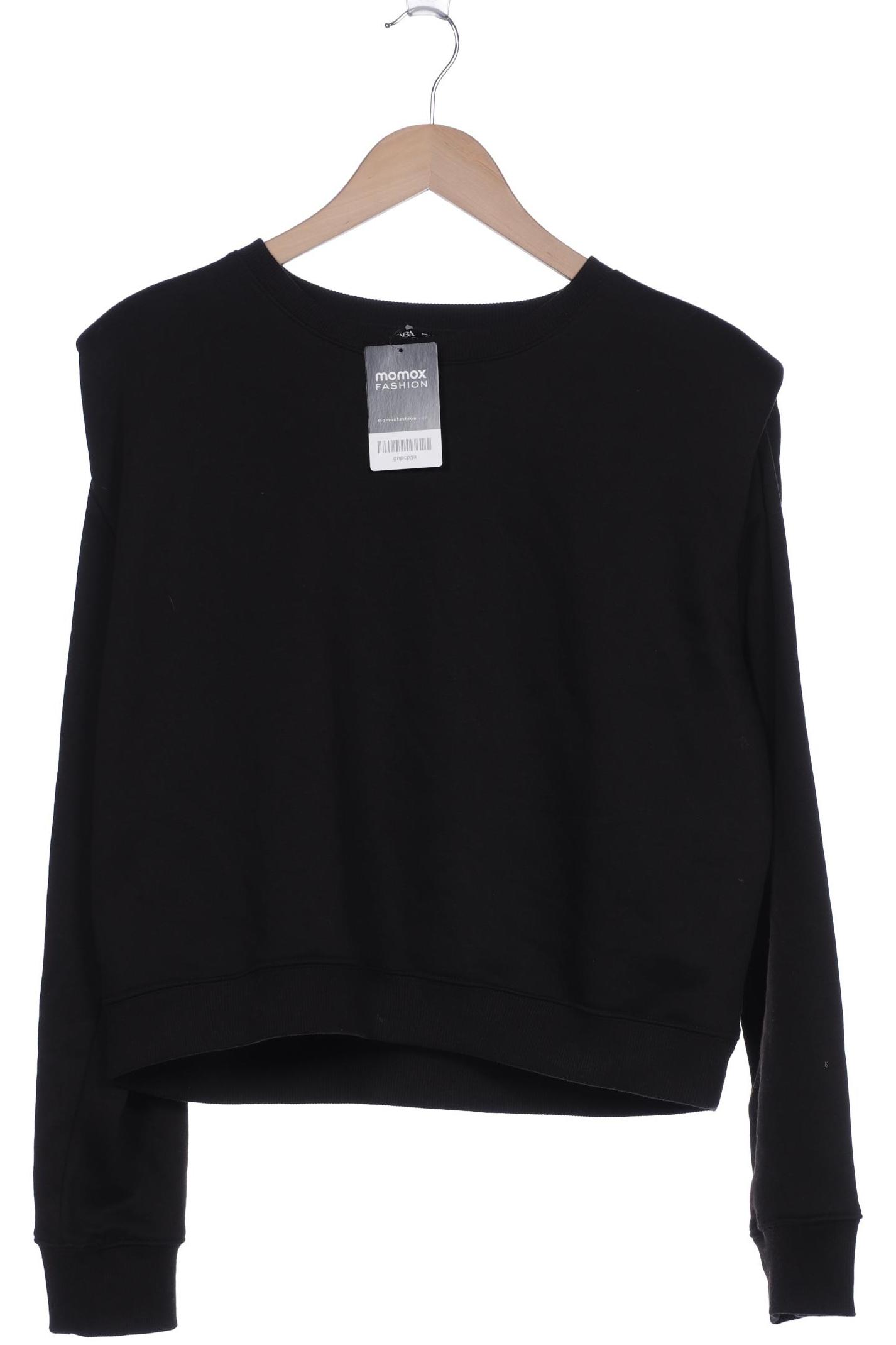 

ZARA Damen Sweatshirt, schwarz