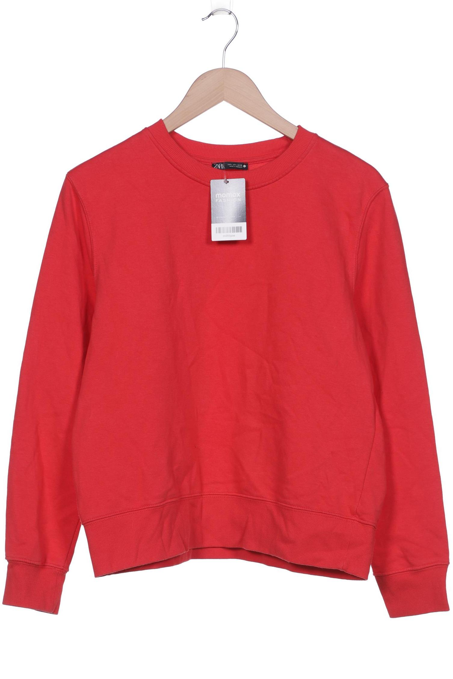 

Zara Damen Sweatshirt, rot, Gr. 42