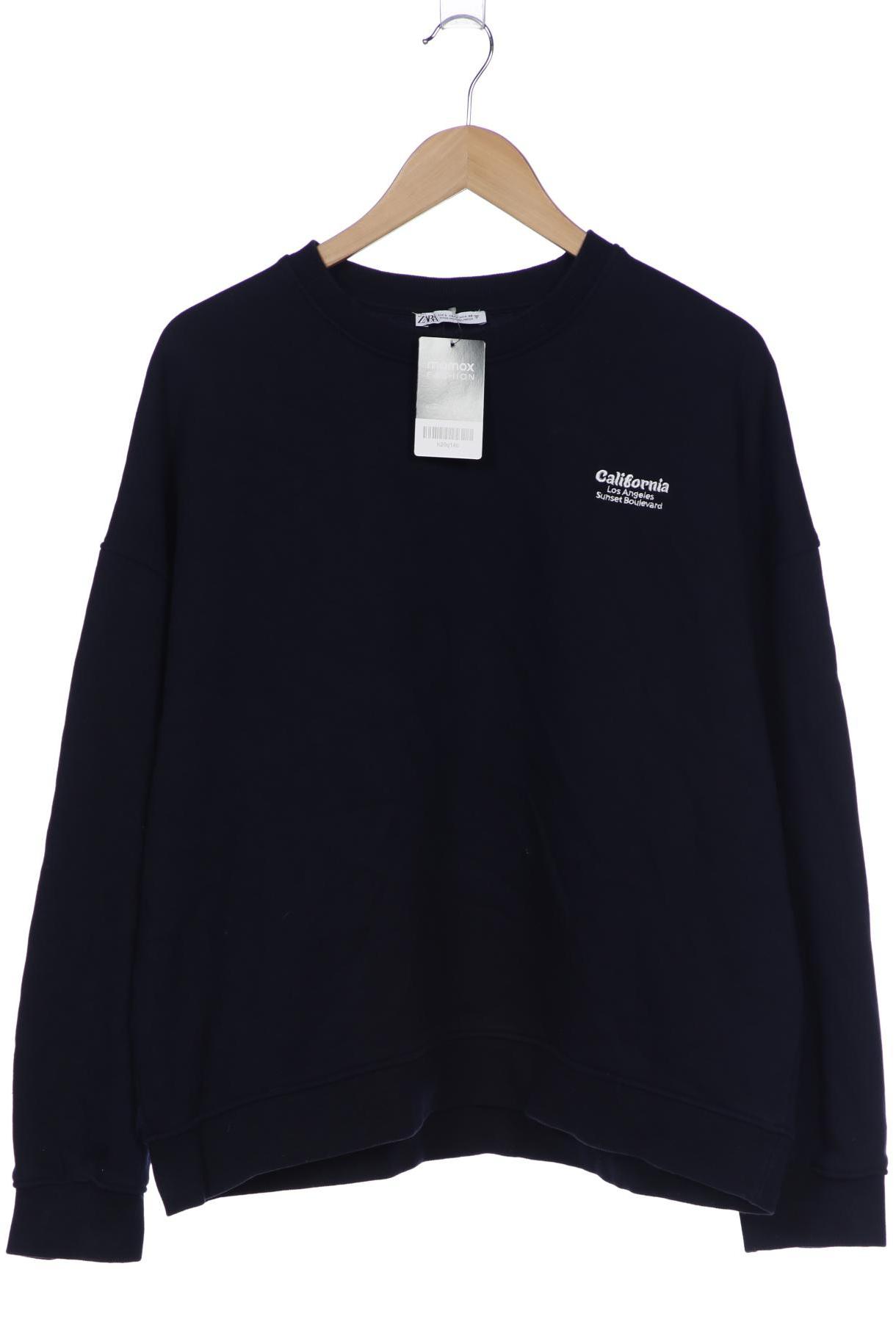 

Zara Damen Sweatshirt, marineblau, Gr. 42