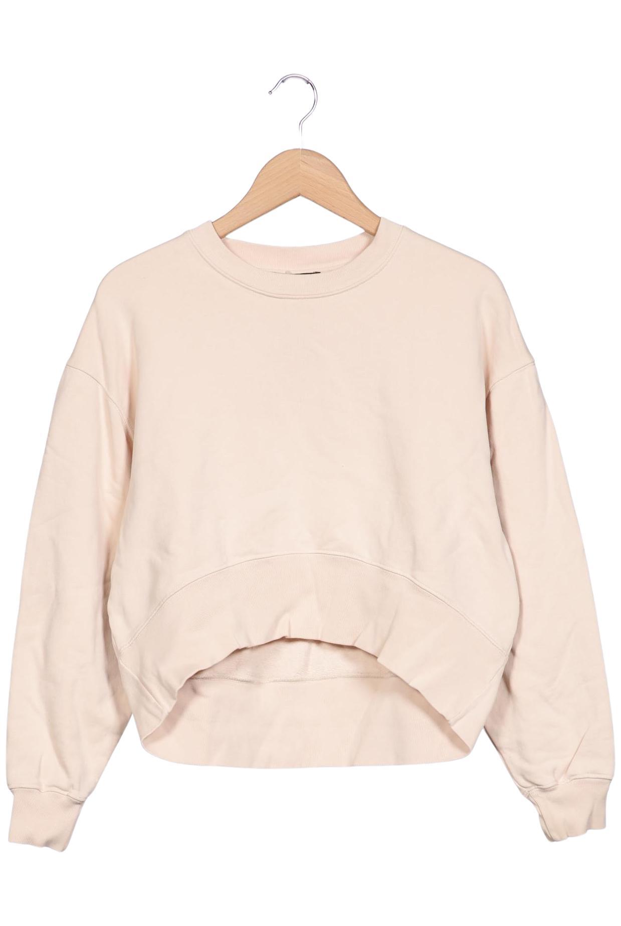 

Zara Damen Sweatshirt, beige, Gr. 36