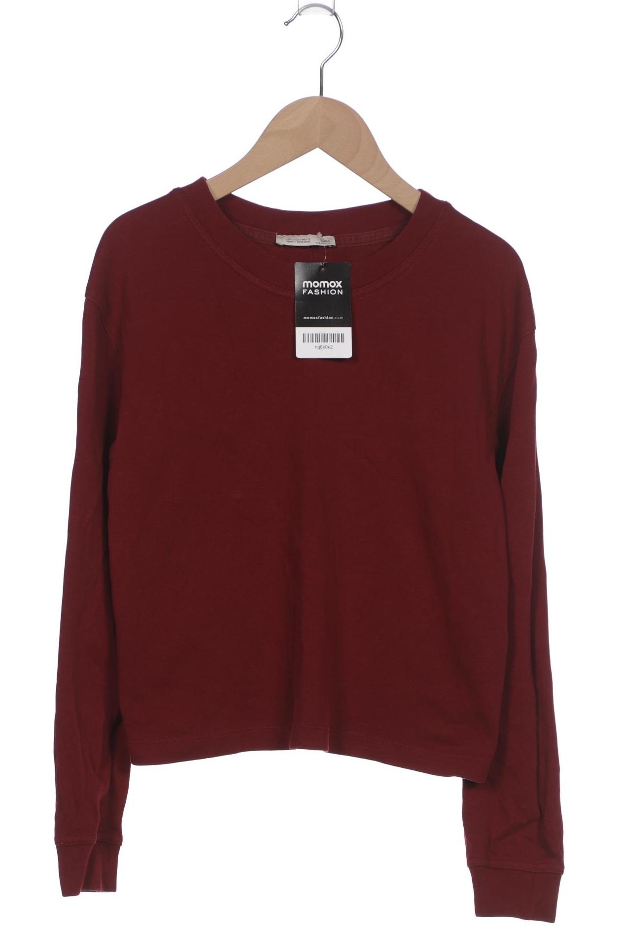 

Zara Damen Sweatshirt, rot, Gr. 36