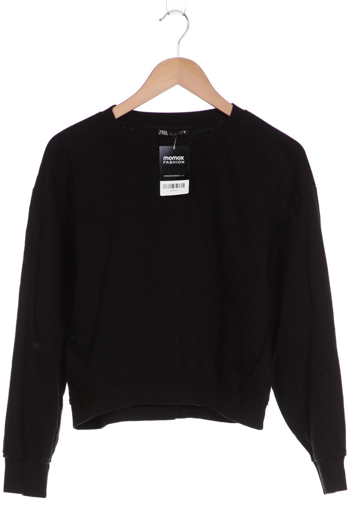 

Zara Damen Sweatshirt, schwarz, Gr. 42