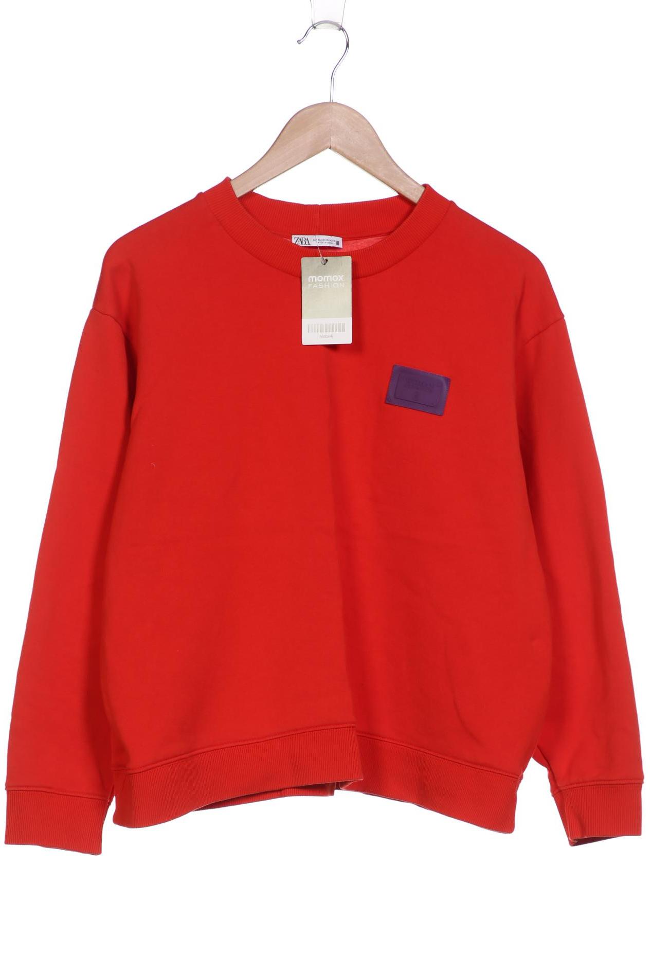 

Zara Damen Sweatshirt, rot, Gr. 44
