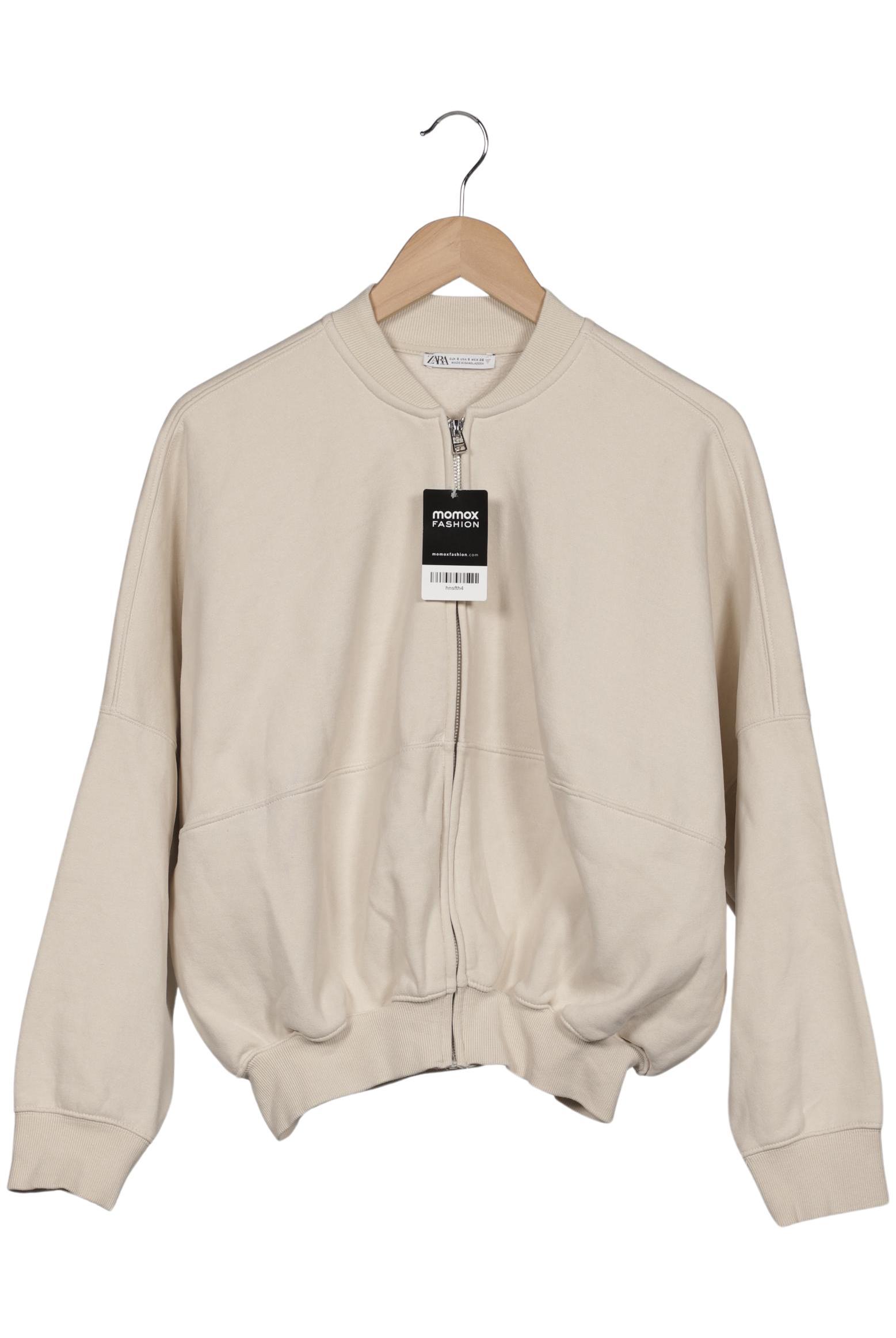 

Zara Damen Sweatshirt, beige, Gr. 36