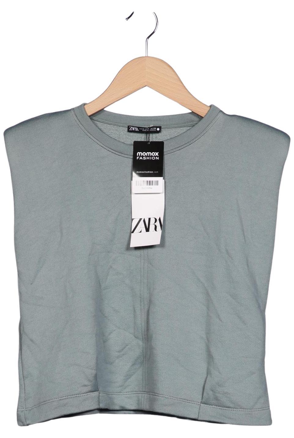 

Zara Damen Sweatshirt, hellgrün, Gr. 38