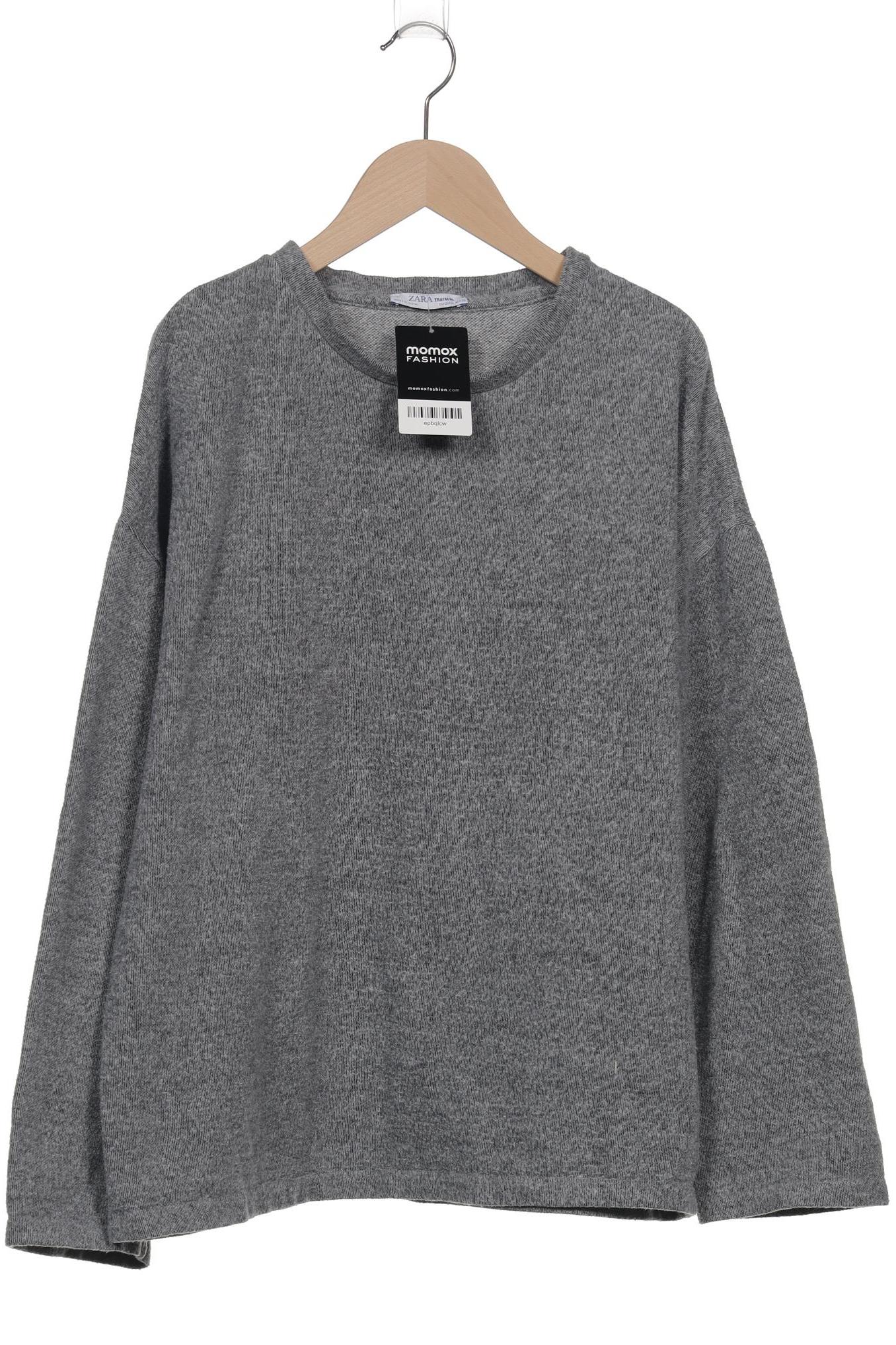 

Zara Damen Sweatshirt, grau, Gr. 38