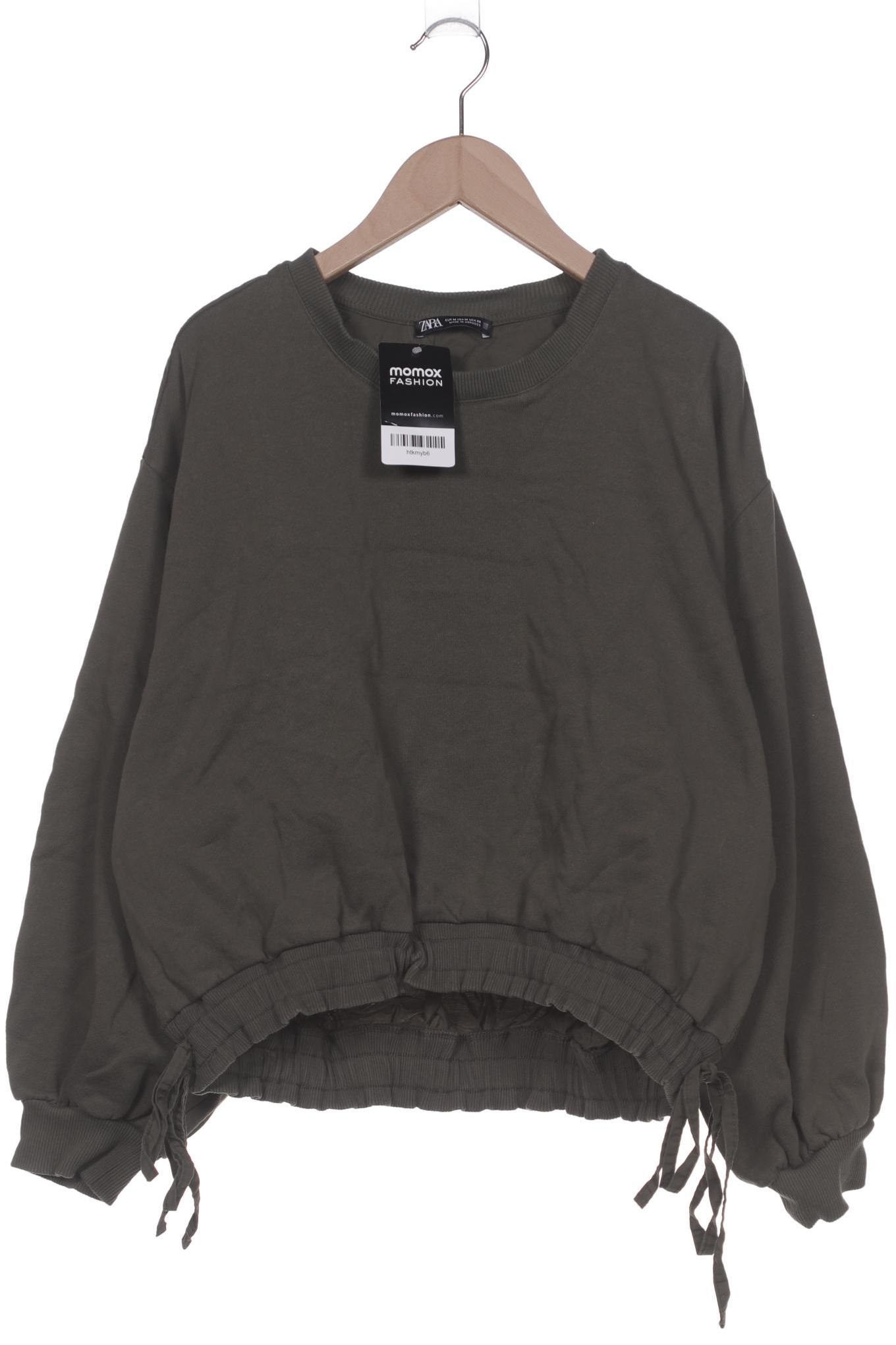 

Zara Damen Sweatshirt, grün, Gr. 38